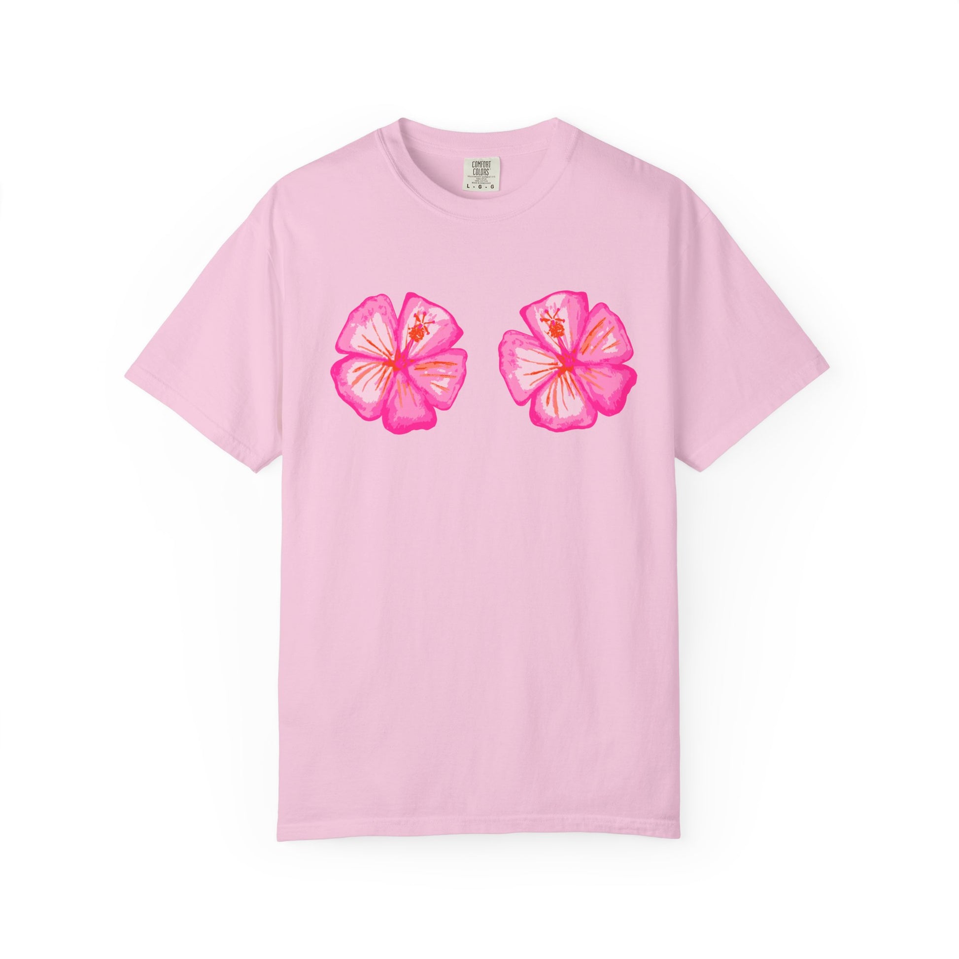 Aloha Hibiscus - Adult Tee - 100% Cotton
