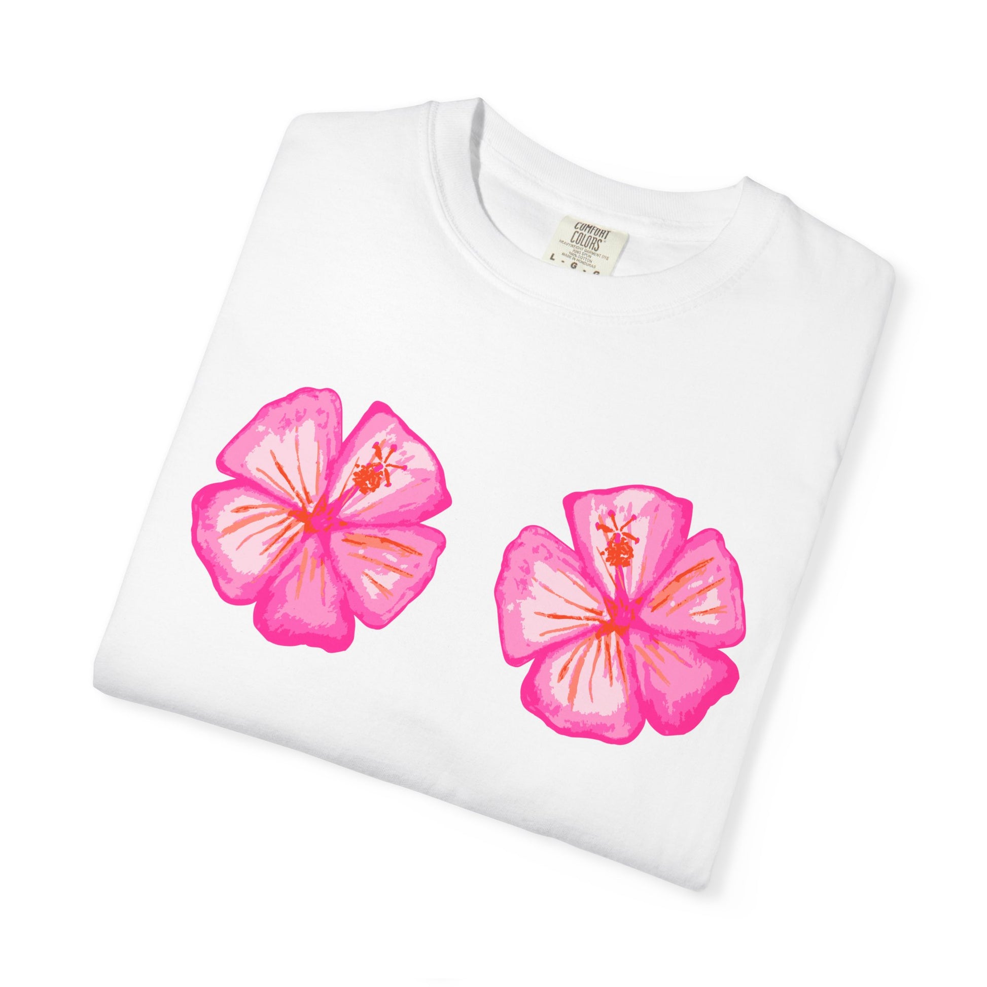 Aloha Hibiscus - Adult Tee - 100% Cotton