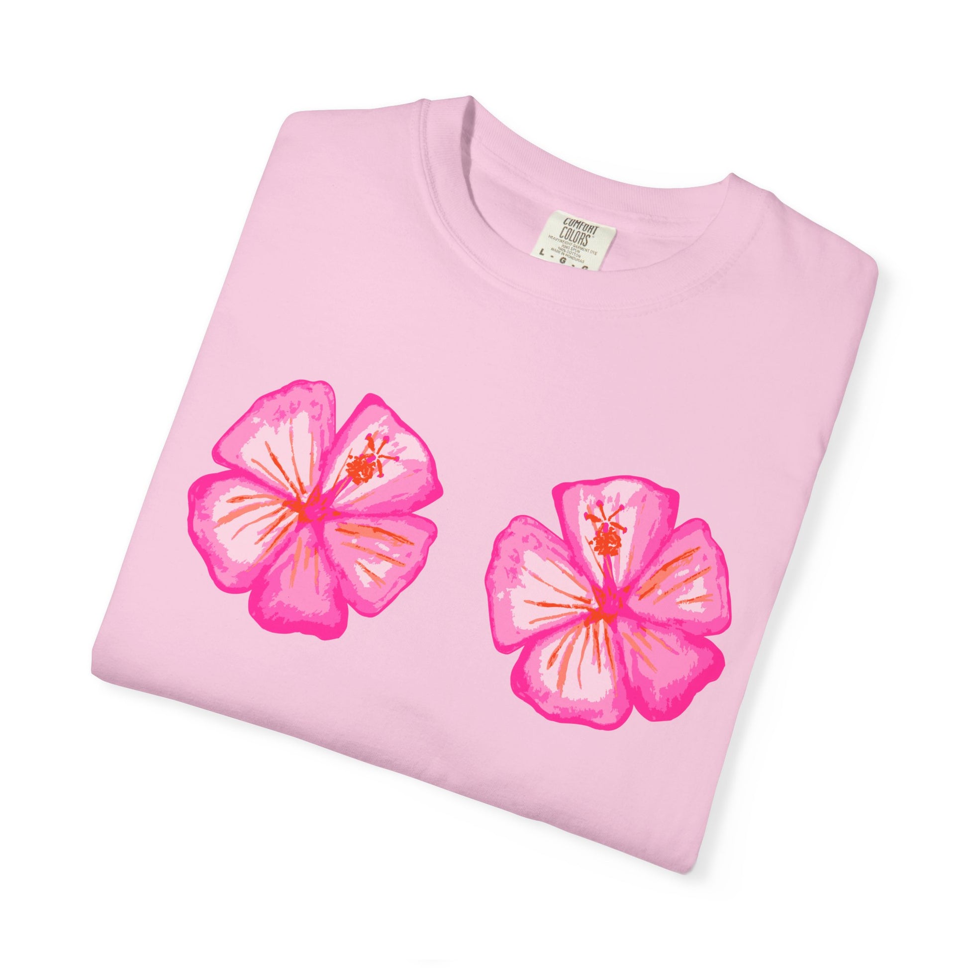 Aloha Hibiscus - Adult Tee - 100% Cotton