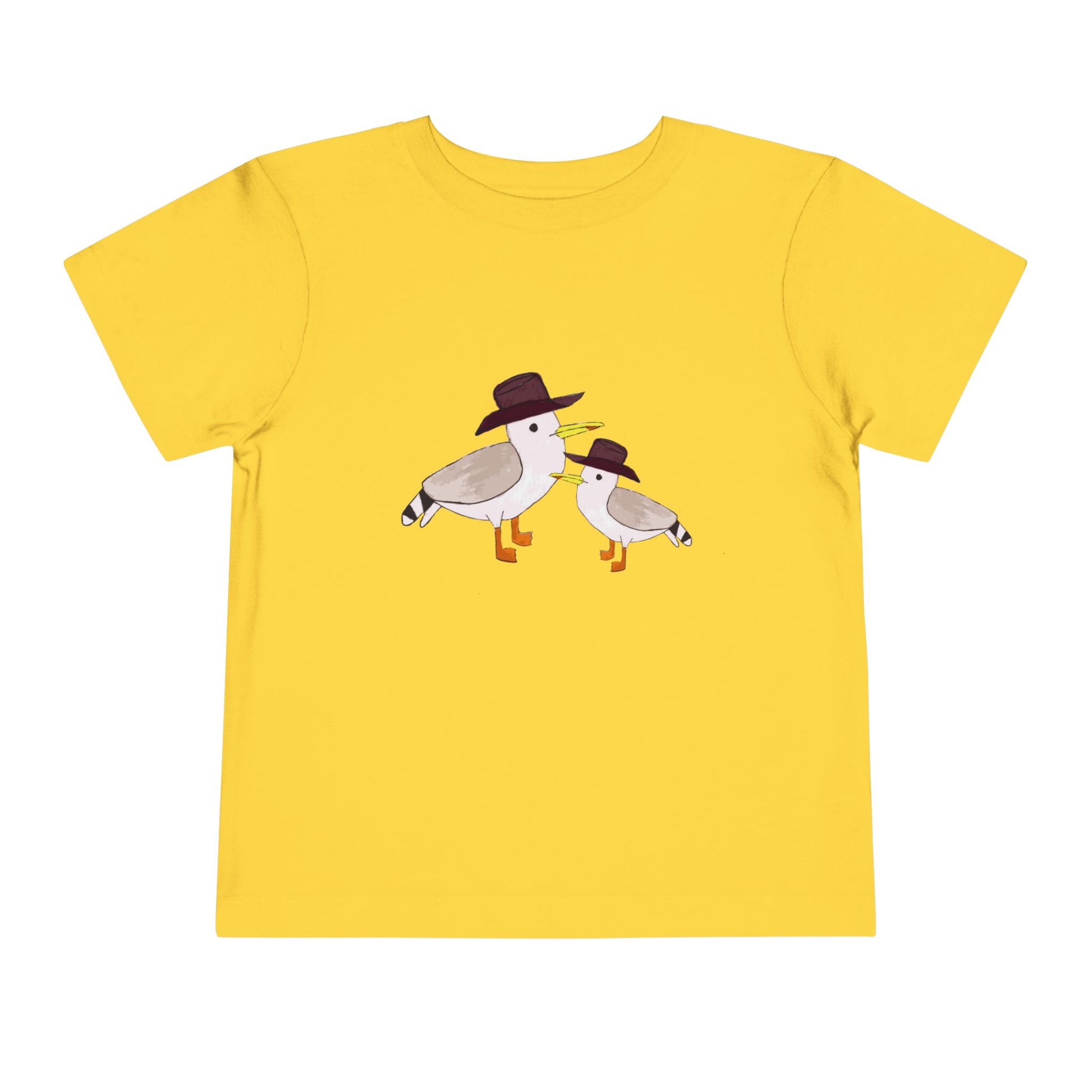 Cow Gulls - Brown Cowboy Hat - Toddler Tee - 100% Cotton