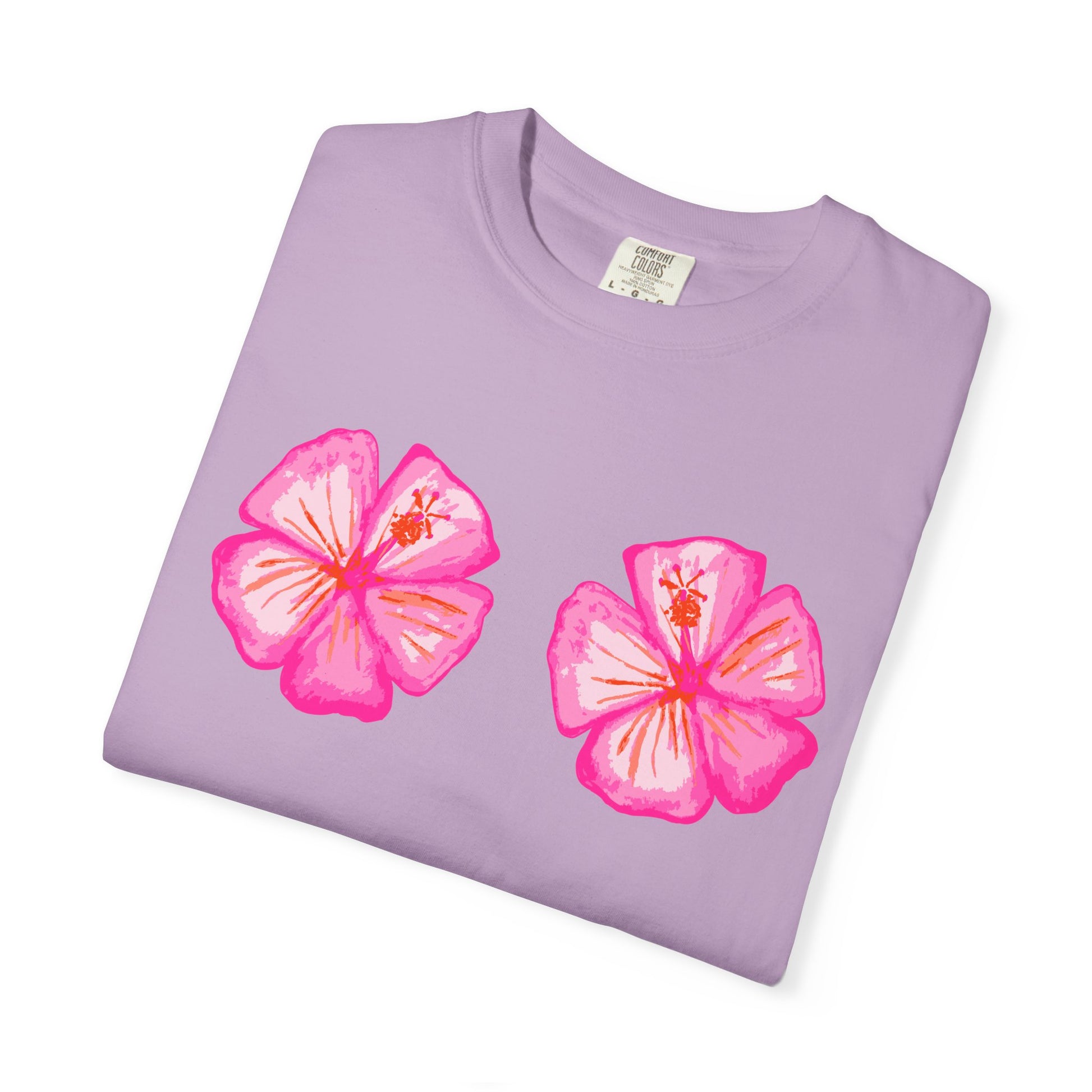 Aloha Hibiscus - Adult Tee - 100% Cotton