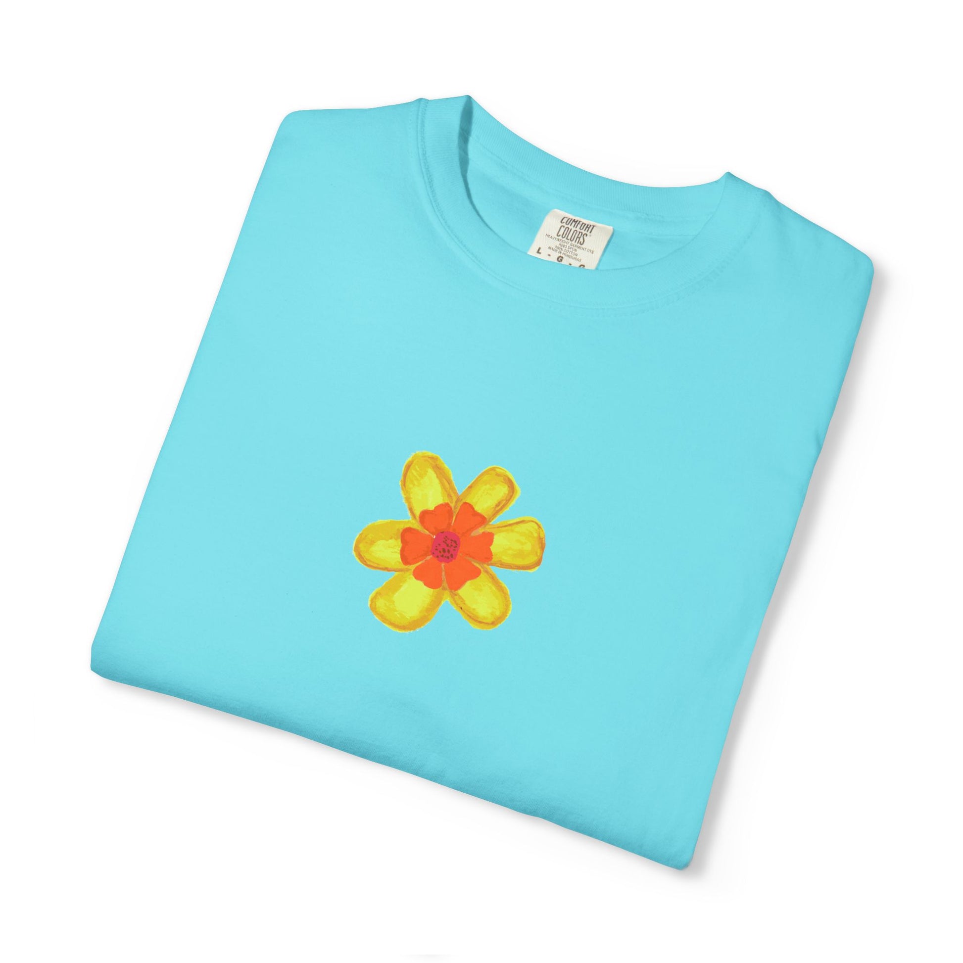 Island Flower Time - Adult Tee - 100% Cotton