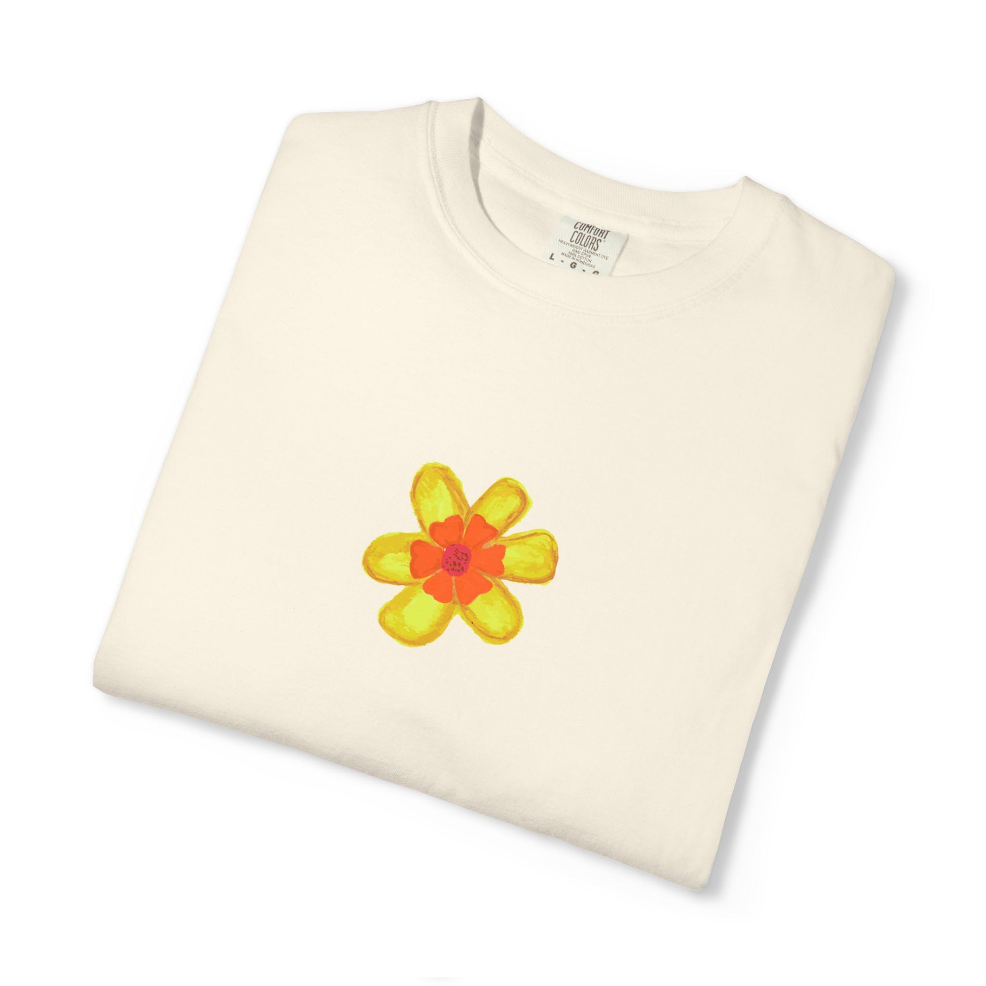 Island Flower Time - Adult Tee - 100% Cotton