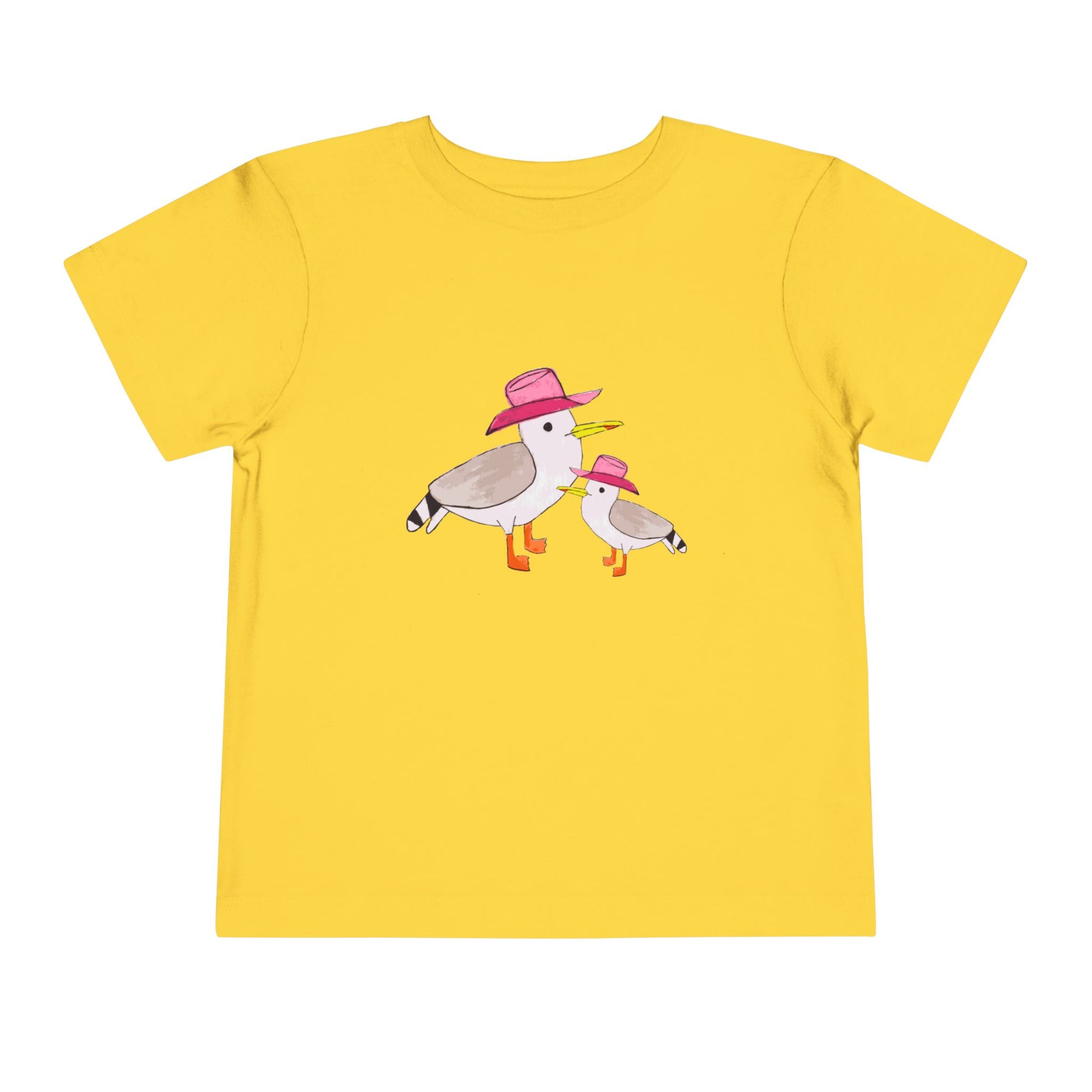 Cow Gulls - Pink Cowgirl Hat - Toddler Tee - 100% Cotton
