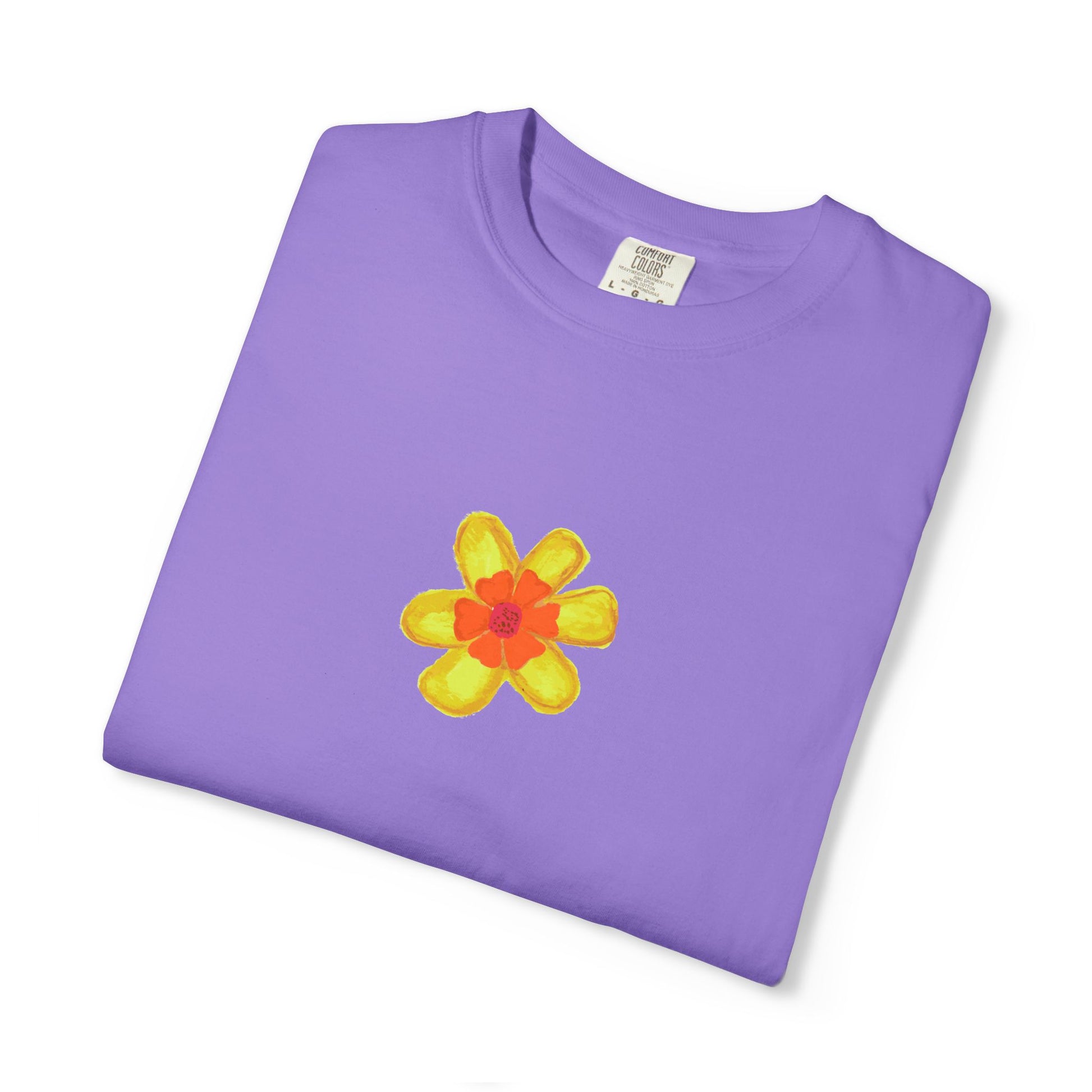 Island Flower Time - Adult Tee - 100% Cotton