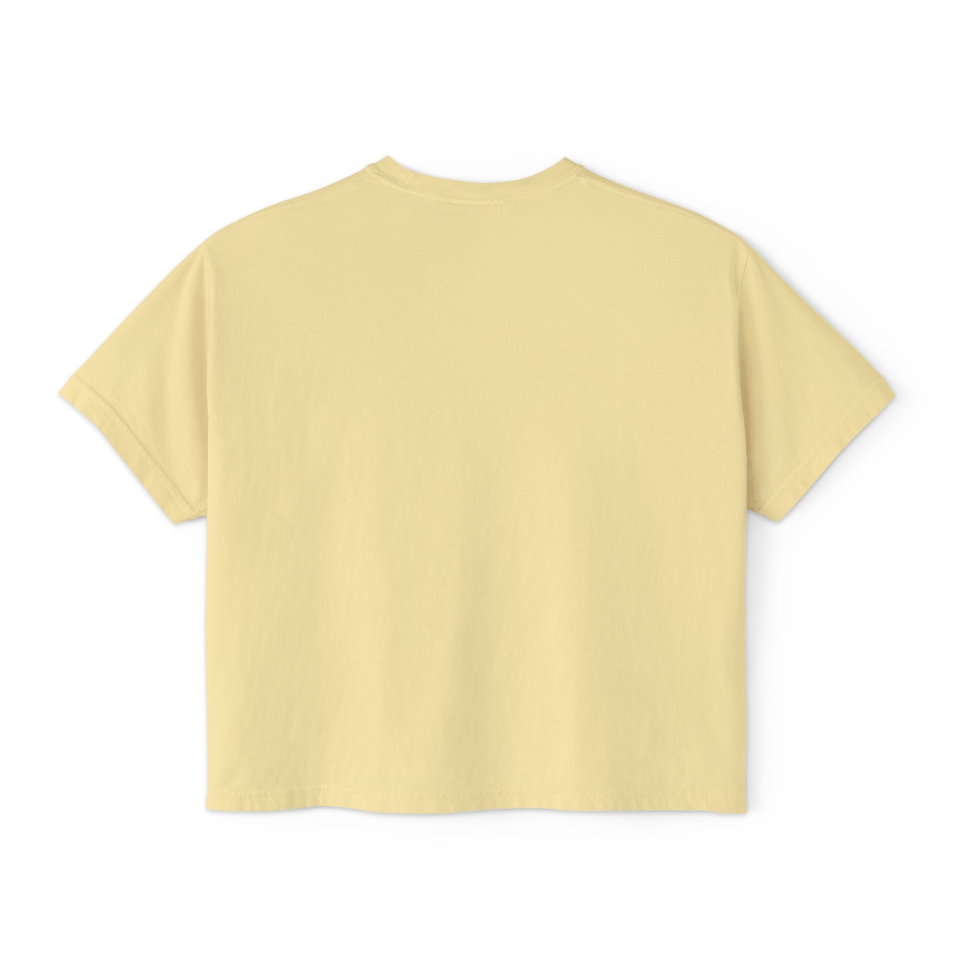 Island Time - Women's Cropped Tee - 100% Cotton