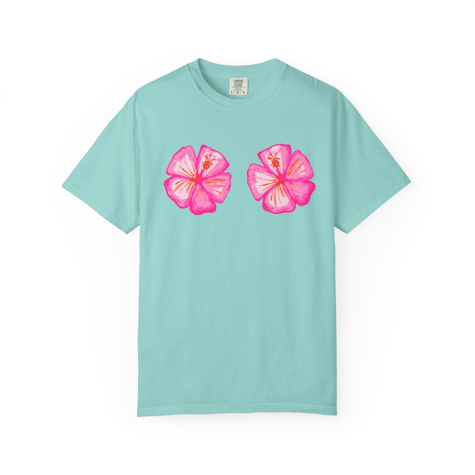 Aloha Hibiscus - Adult Tee - 100% Cotton
