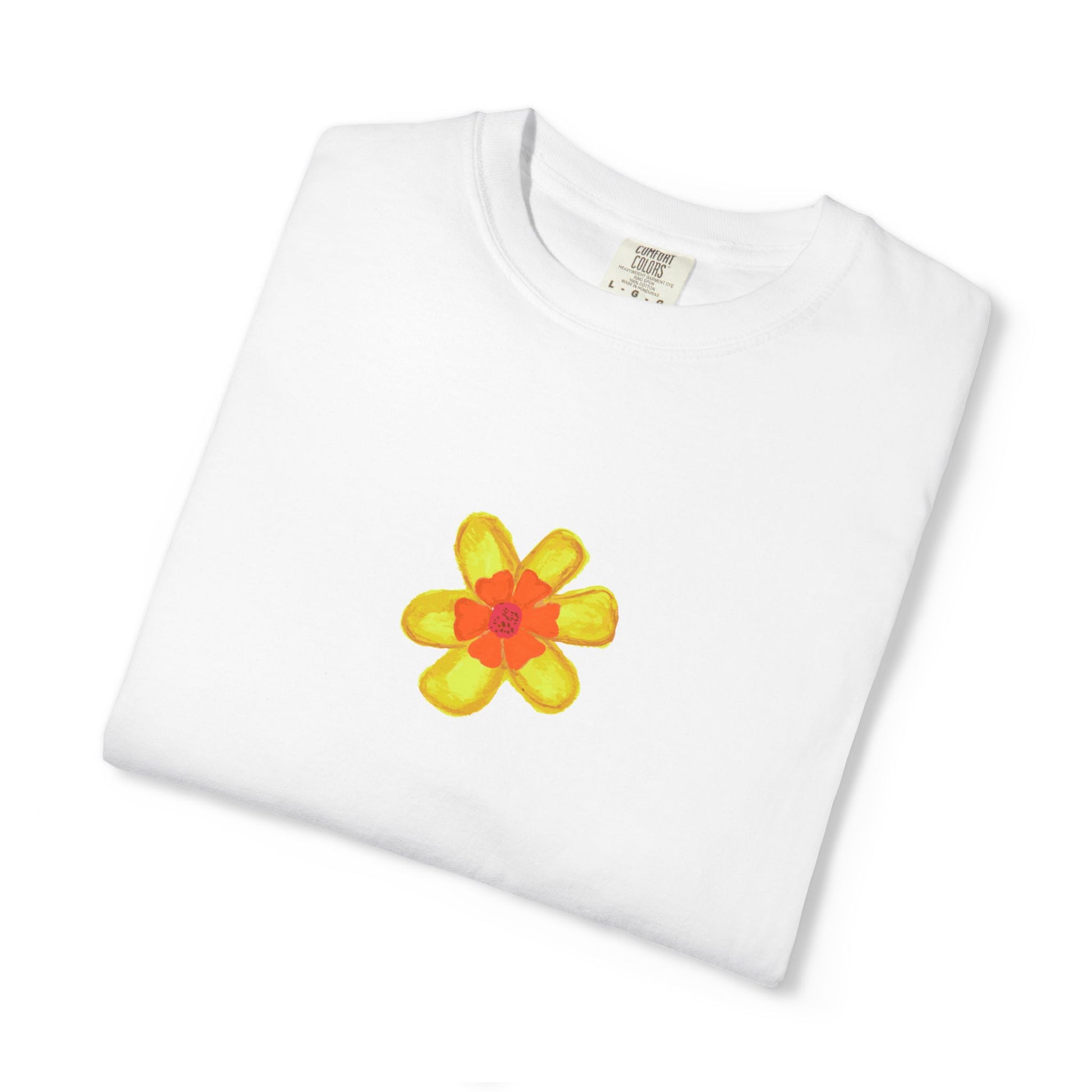 Island Flower Time - Adult Tee - 100% Cotton