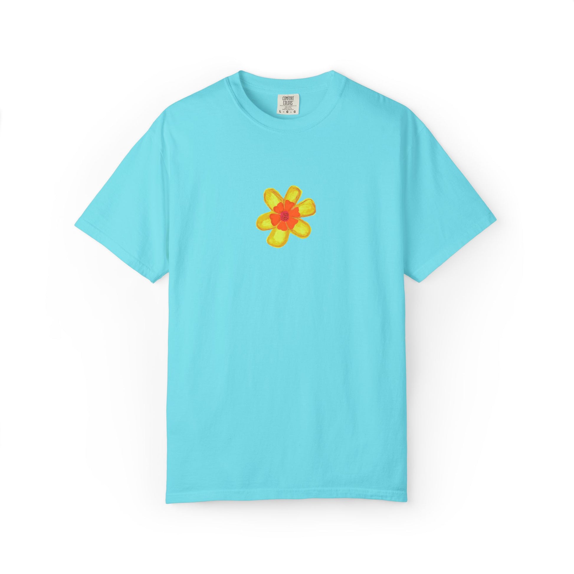 Island Flower Time - Adult Tee - 100% Cotton