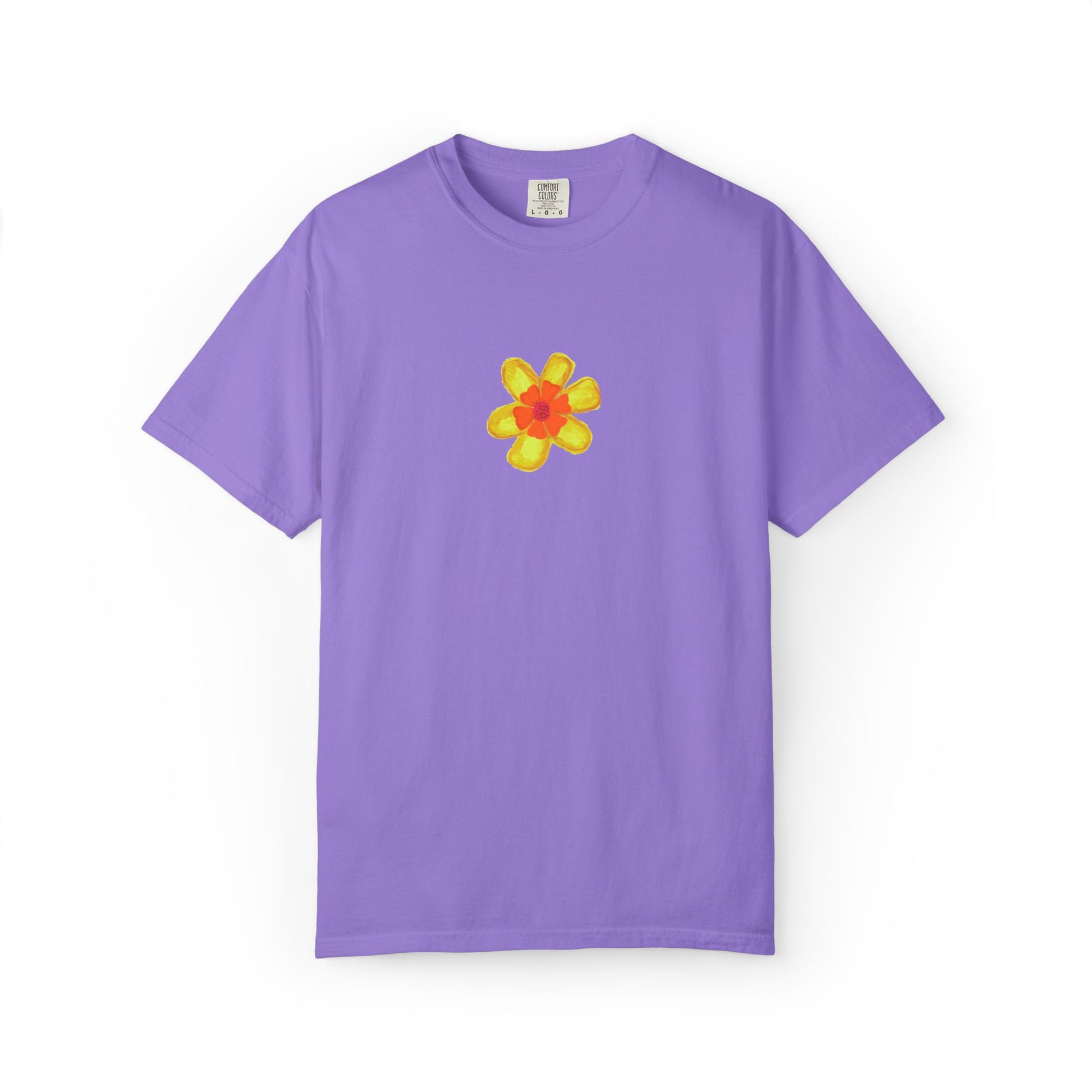Island Flower Time - Adult Tee - 100% Cotton