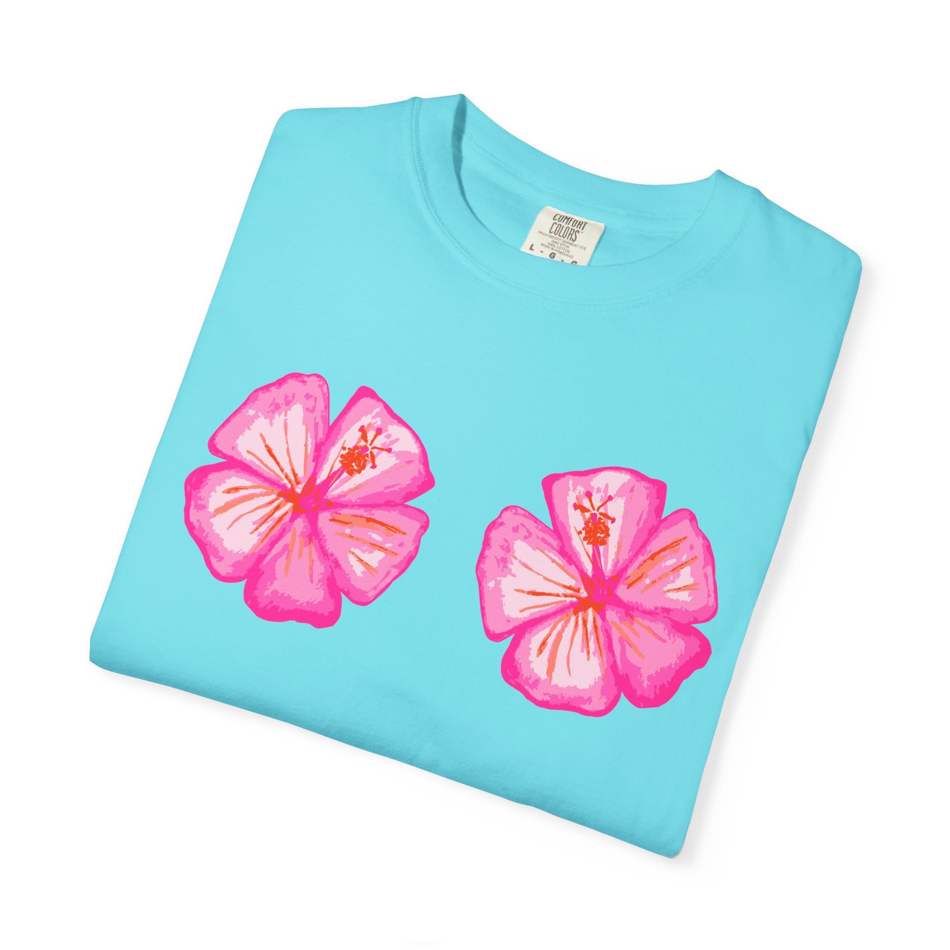 Aloha Hibiscus - Adult Tee - 100% Cotton