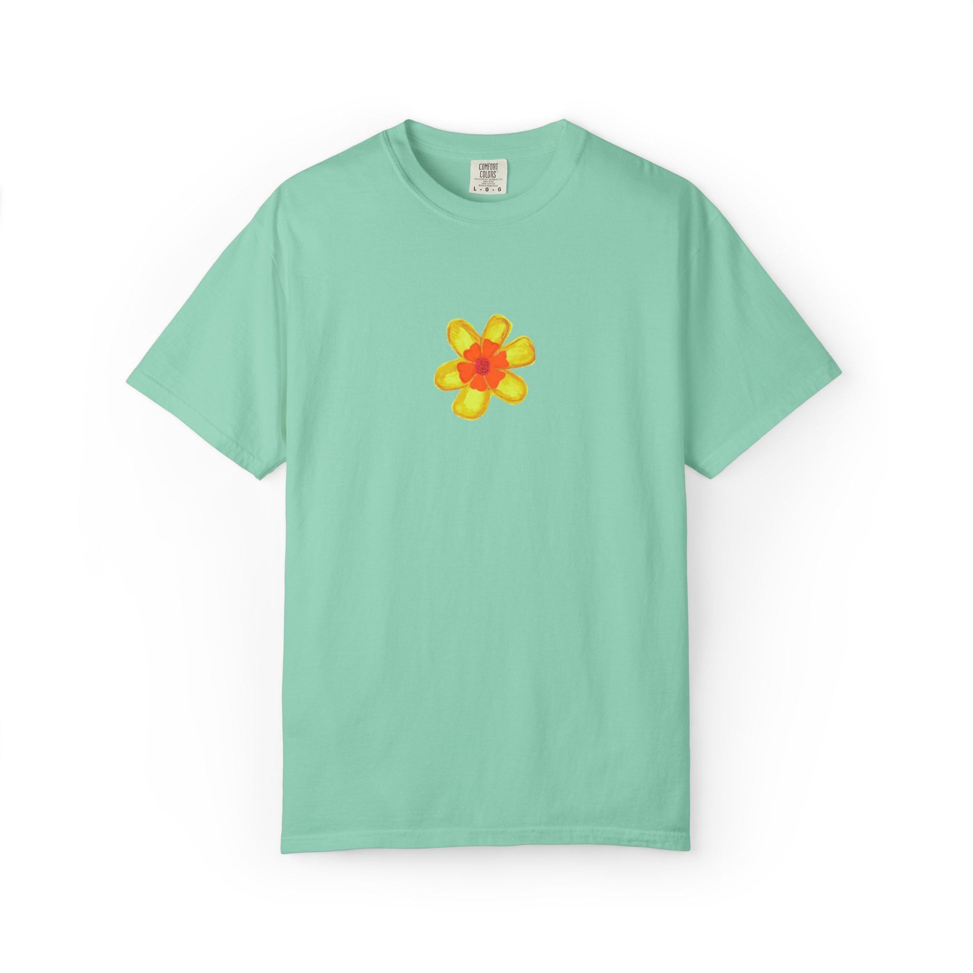 Island Flower Time - Adult Tee - 100% Cotton