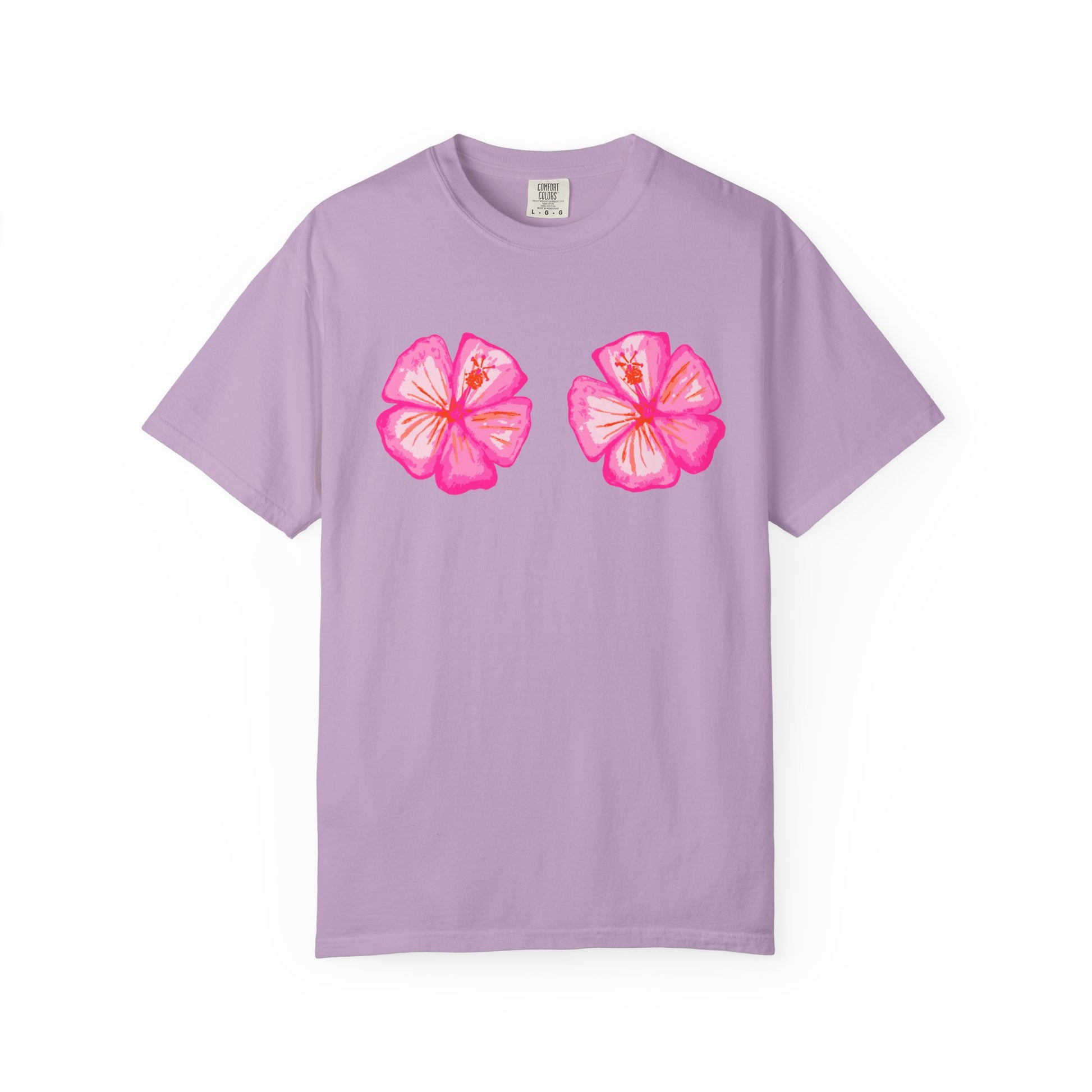 Aloha Hibiscus - Adult Tee - 100% Cotton