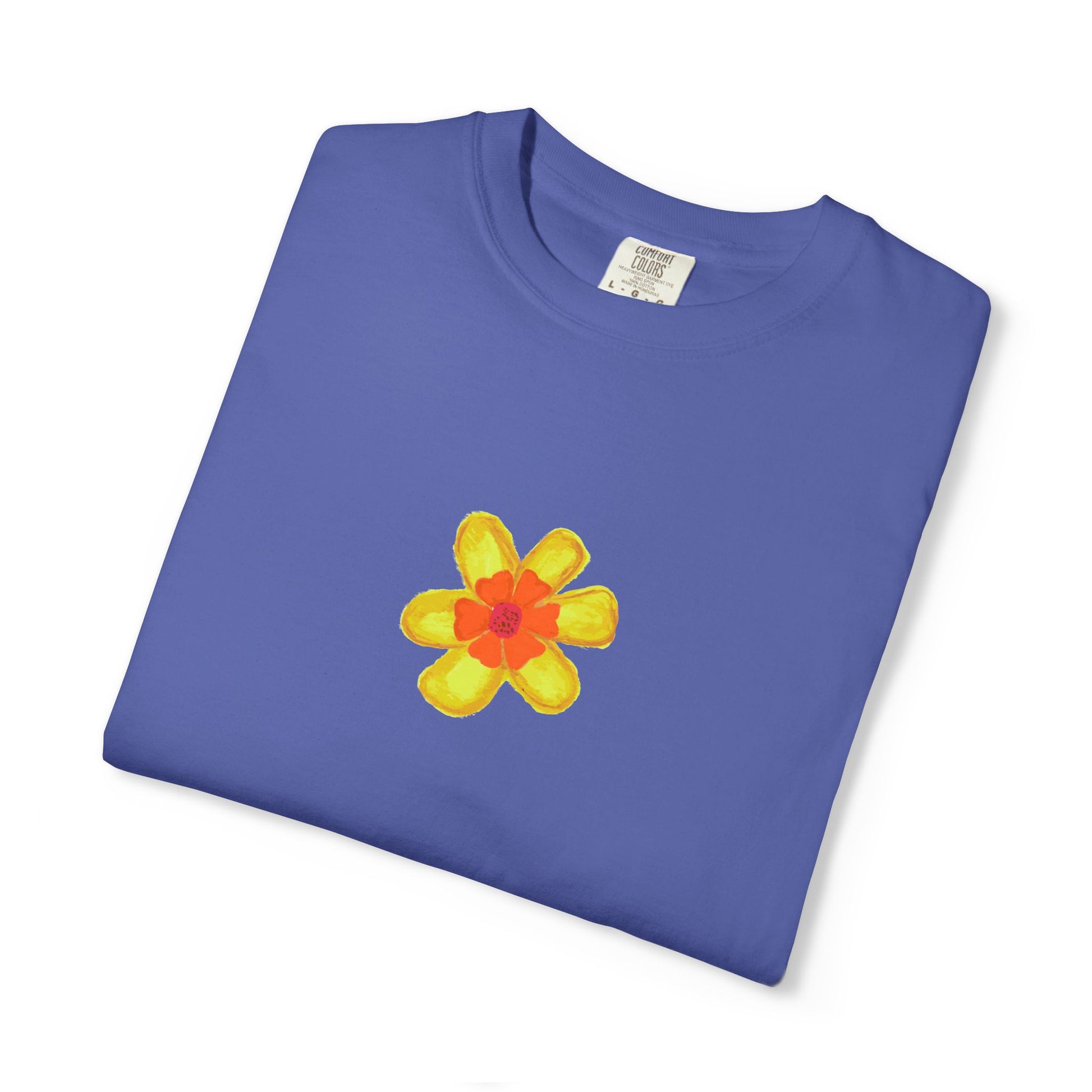 Island Flower Time - Adult Tee - 100% Cotton