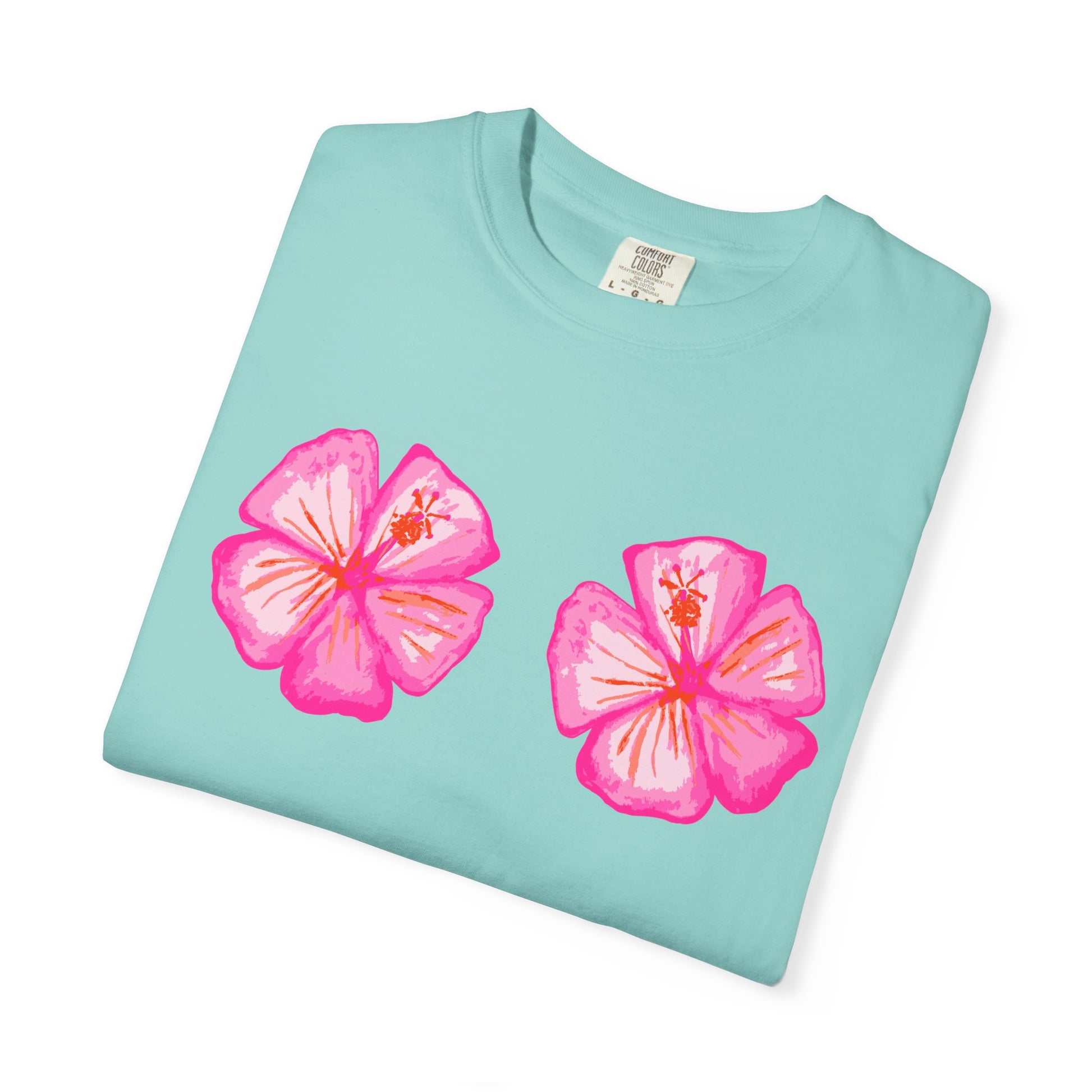 Aloha Hibiscus - Adult Tee - 100% Cotton
