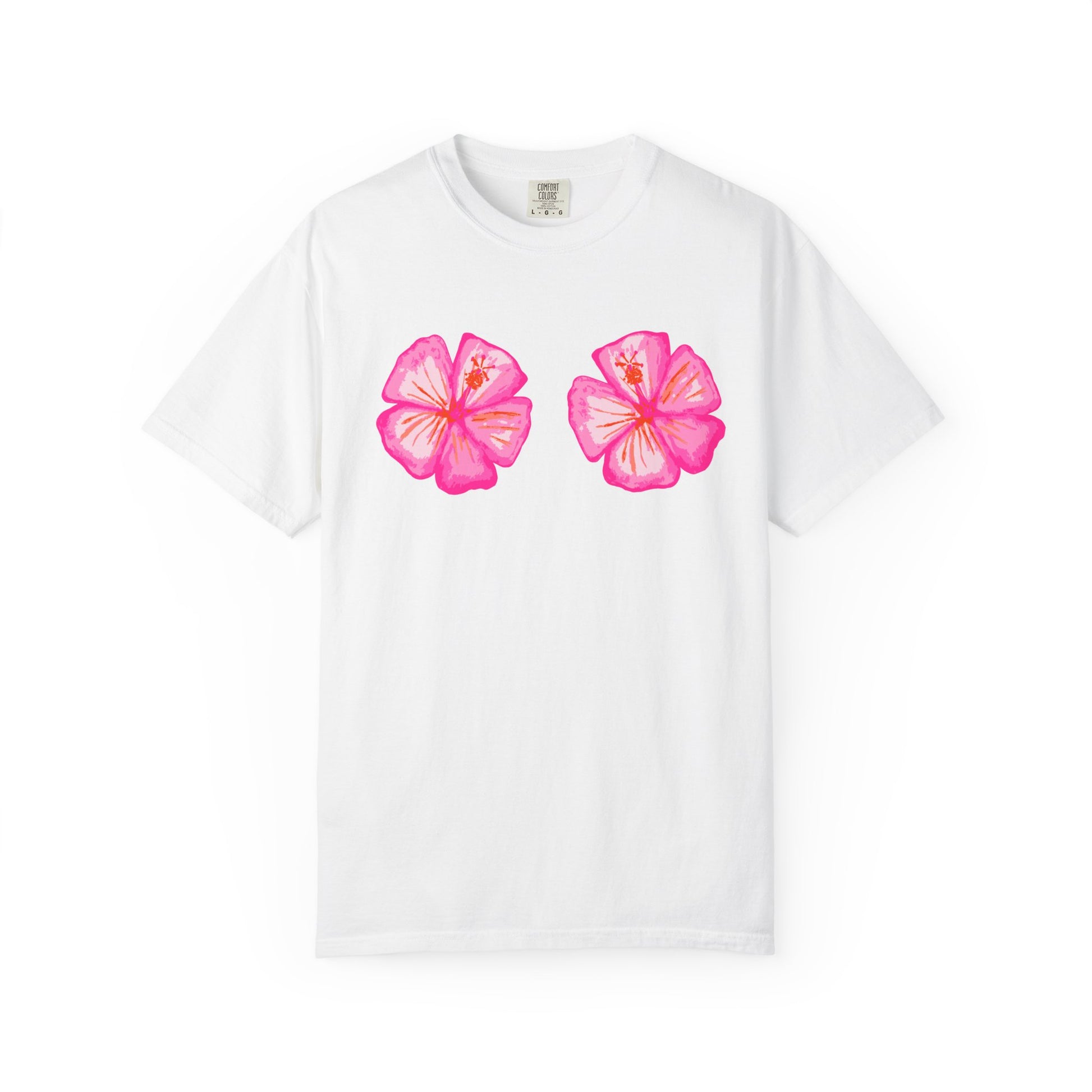 Aloha Hibiscus - Adult Tee - 100% Cotton