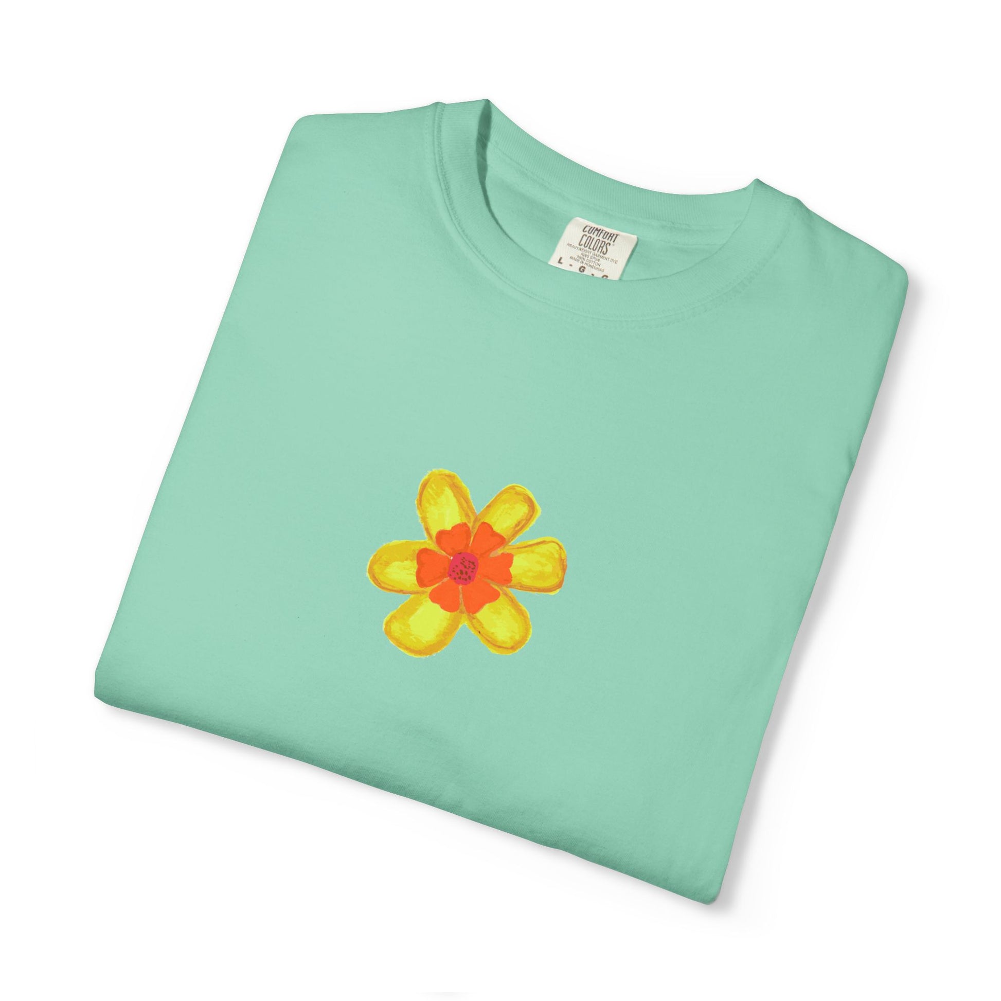 Island Flower Time - Adult Tee - 100% Cotton