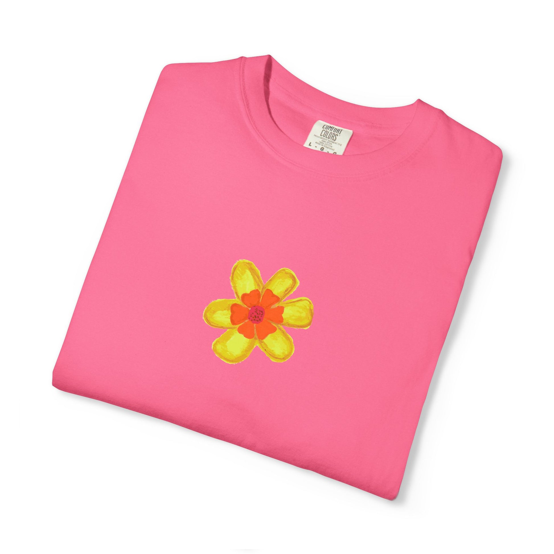 Island Flower Time - Adult Tee - 100% Cotton