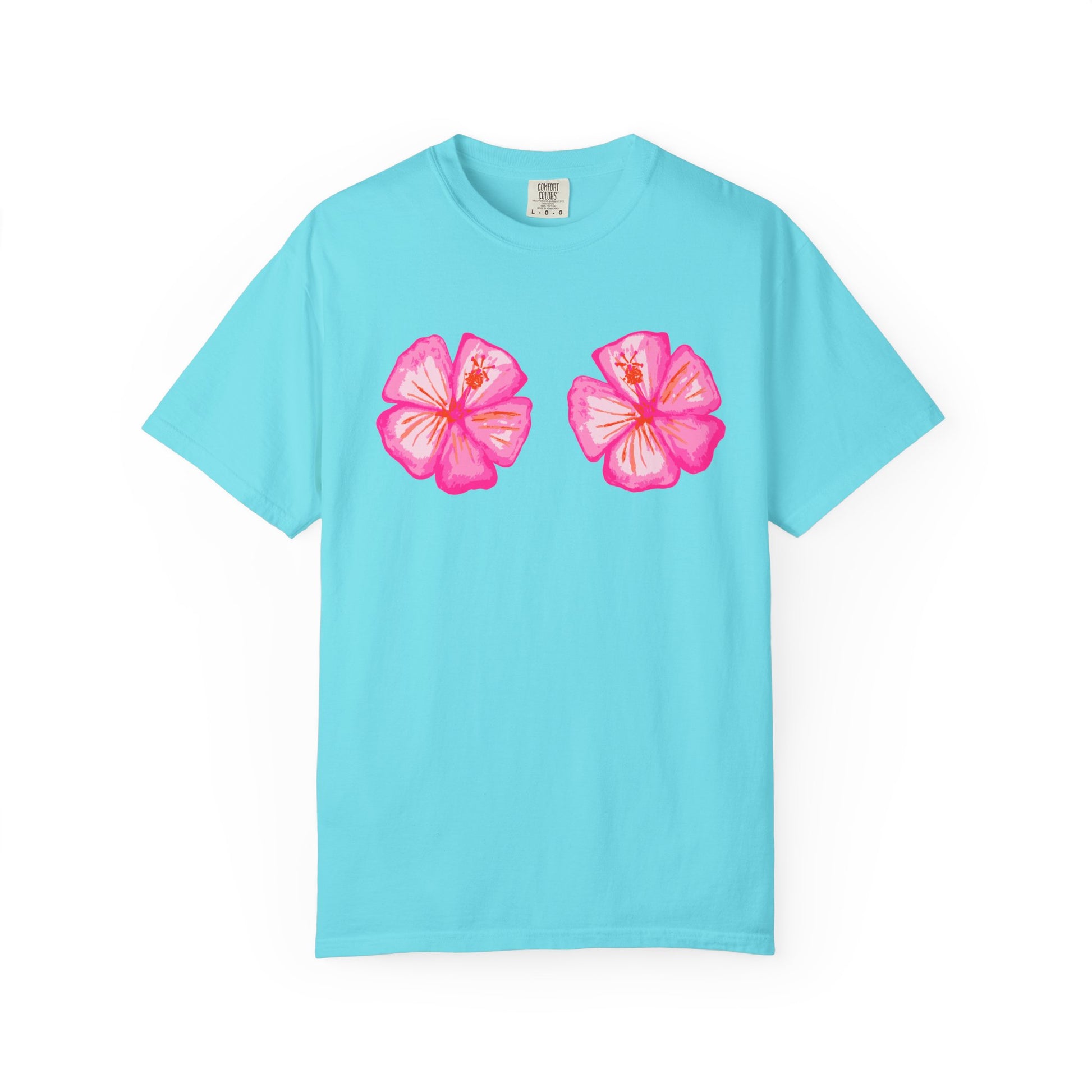 Aloha Hibiscus - Adult Tee - 100% Cotton