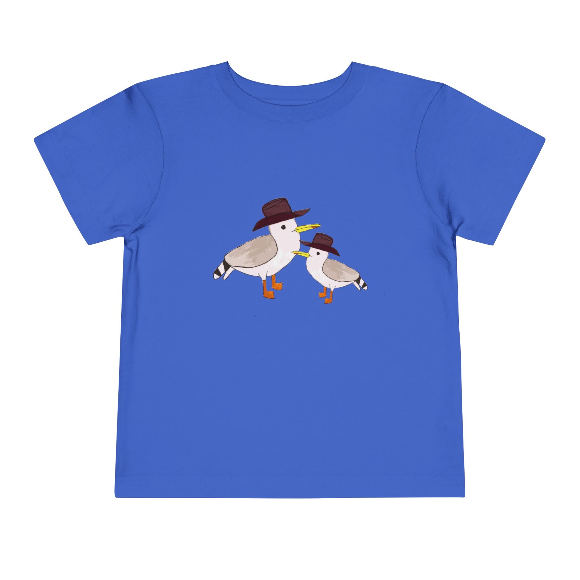 Cow Gulls - Brown Cowboy Hat - Toddler Tee - 100% Cotton
