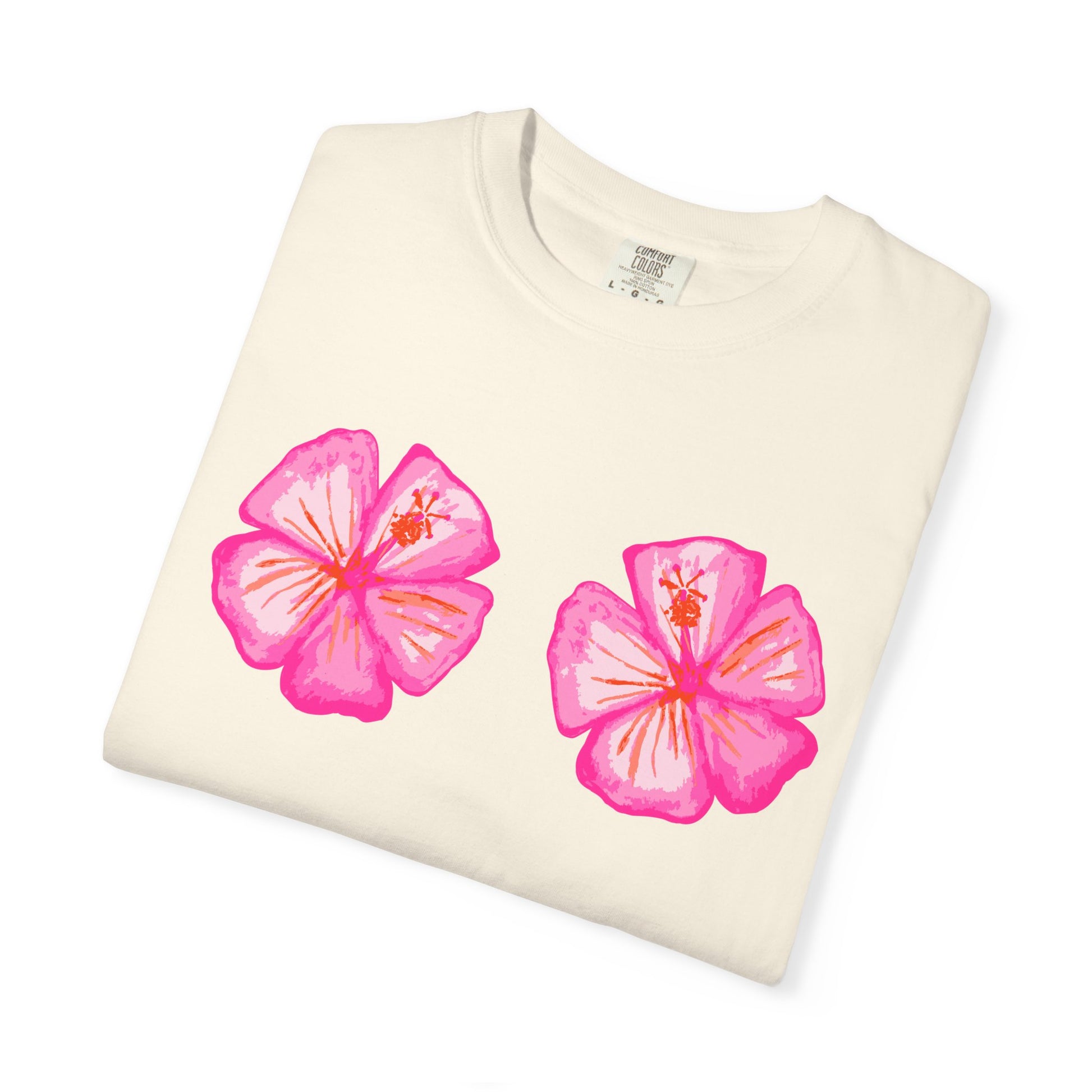 Aloha Hibiscus - Adult Tee - 100% Cotton