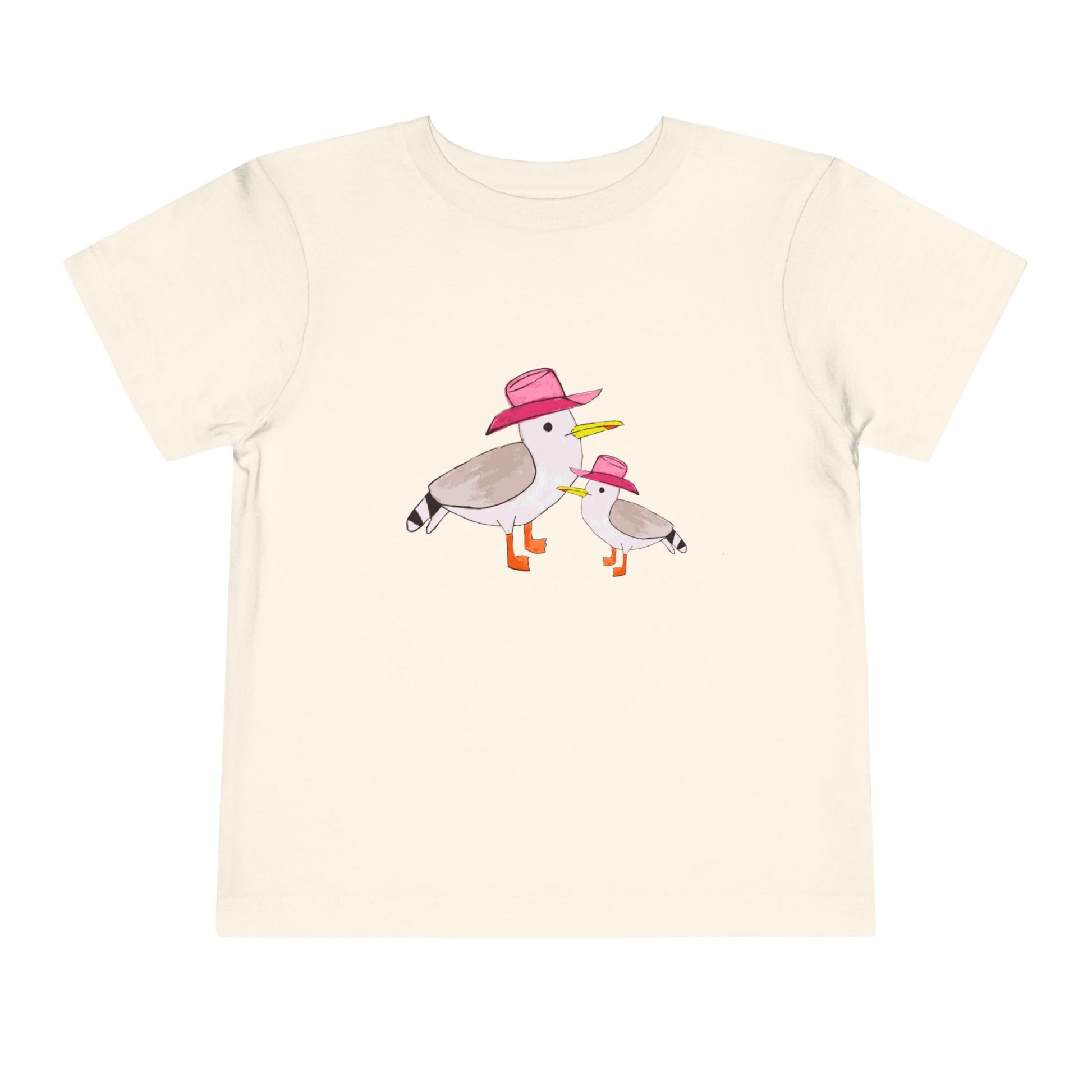 Cow Gulls - Pink Cowgirl Hat - Toddler Tee - 100% Cotton