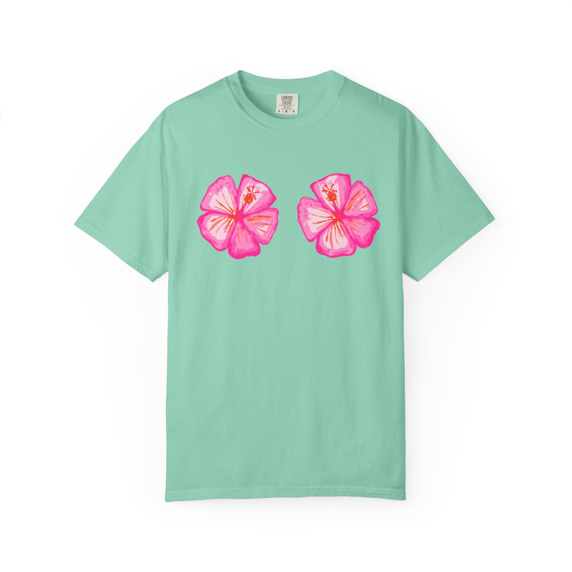 Aloha Hibiscus - Adult Tee - 100% Cotton