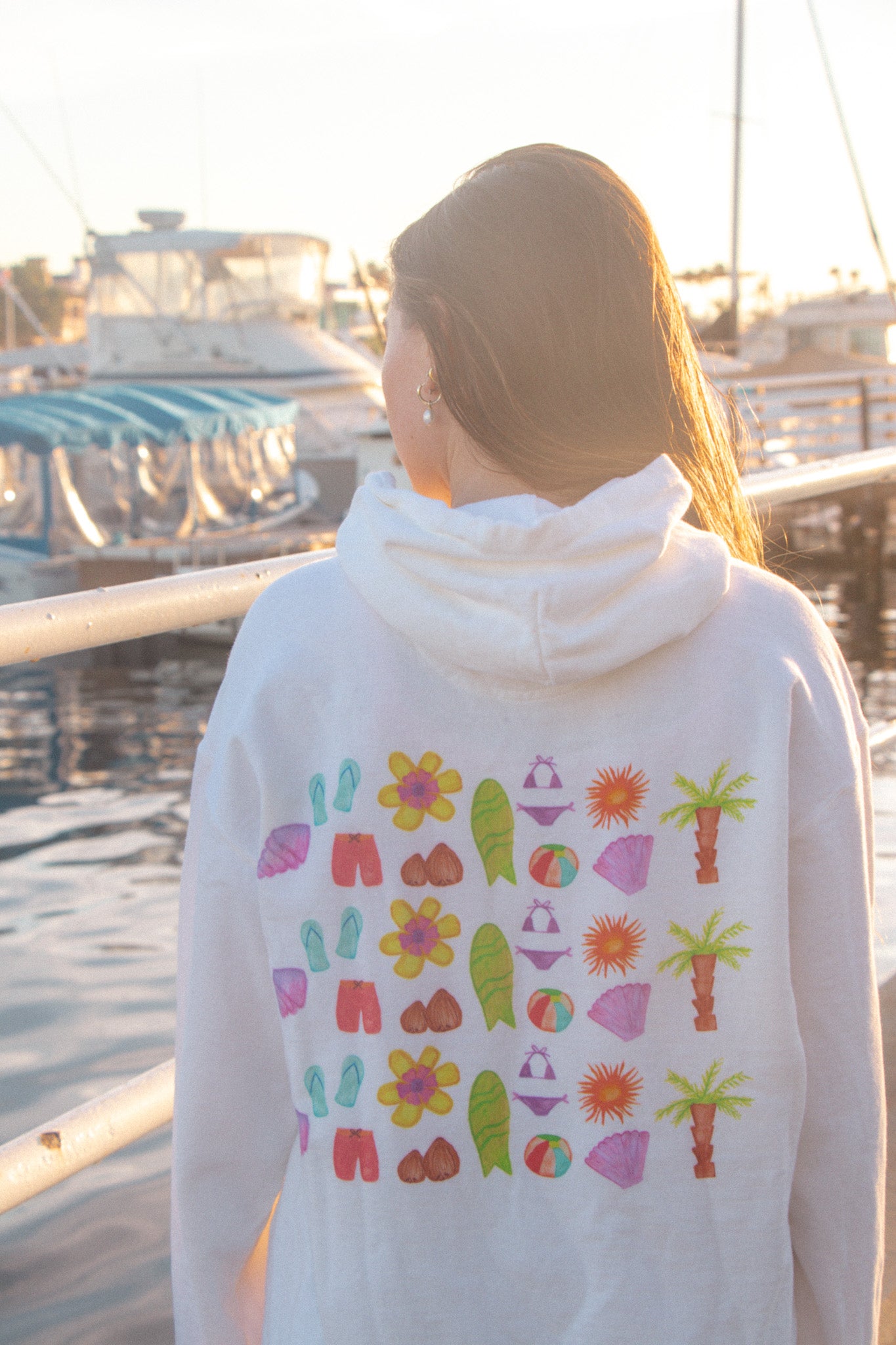 Island Time - Adult Hoodie