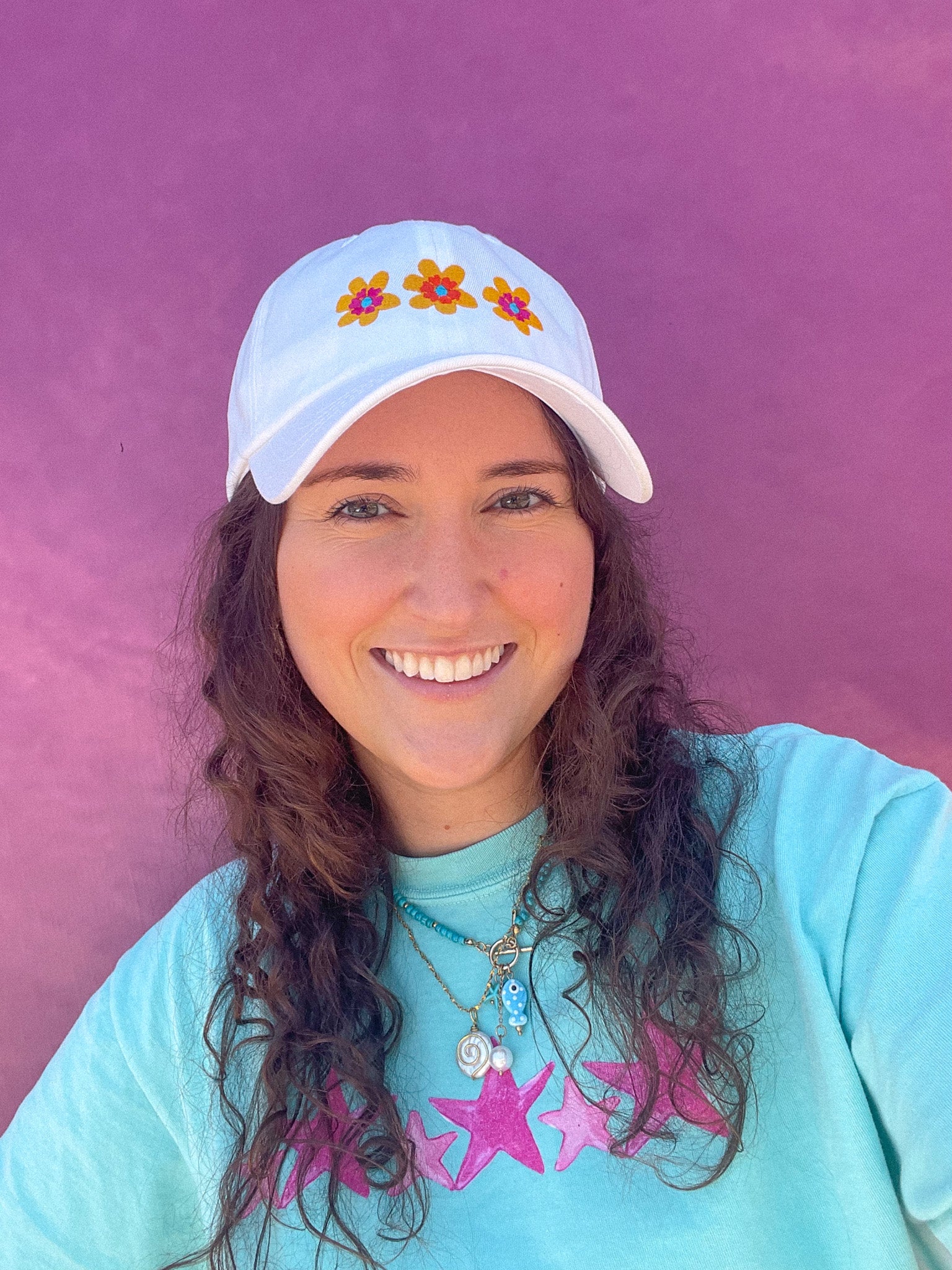 Island Time - Embroidered Dad Hat - 100% Cotton