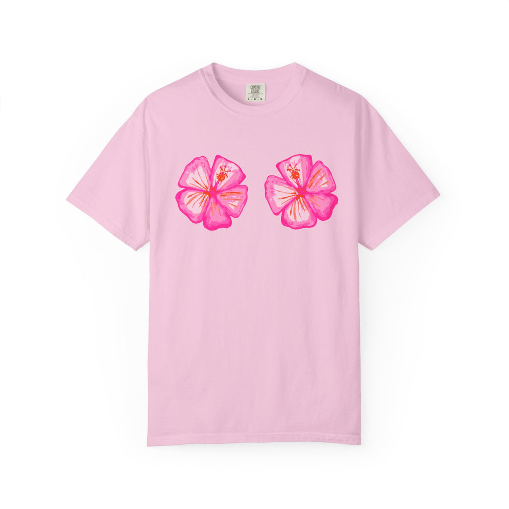 Aloha Hibiscus - Adult Tee - 100% Cotton