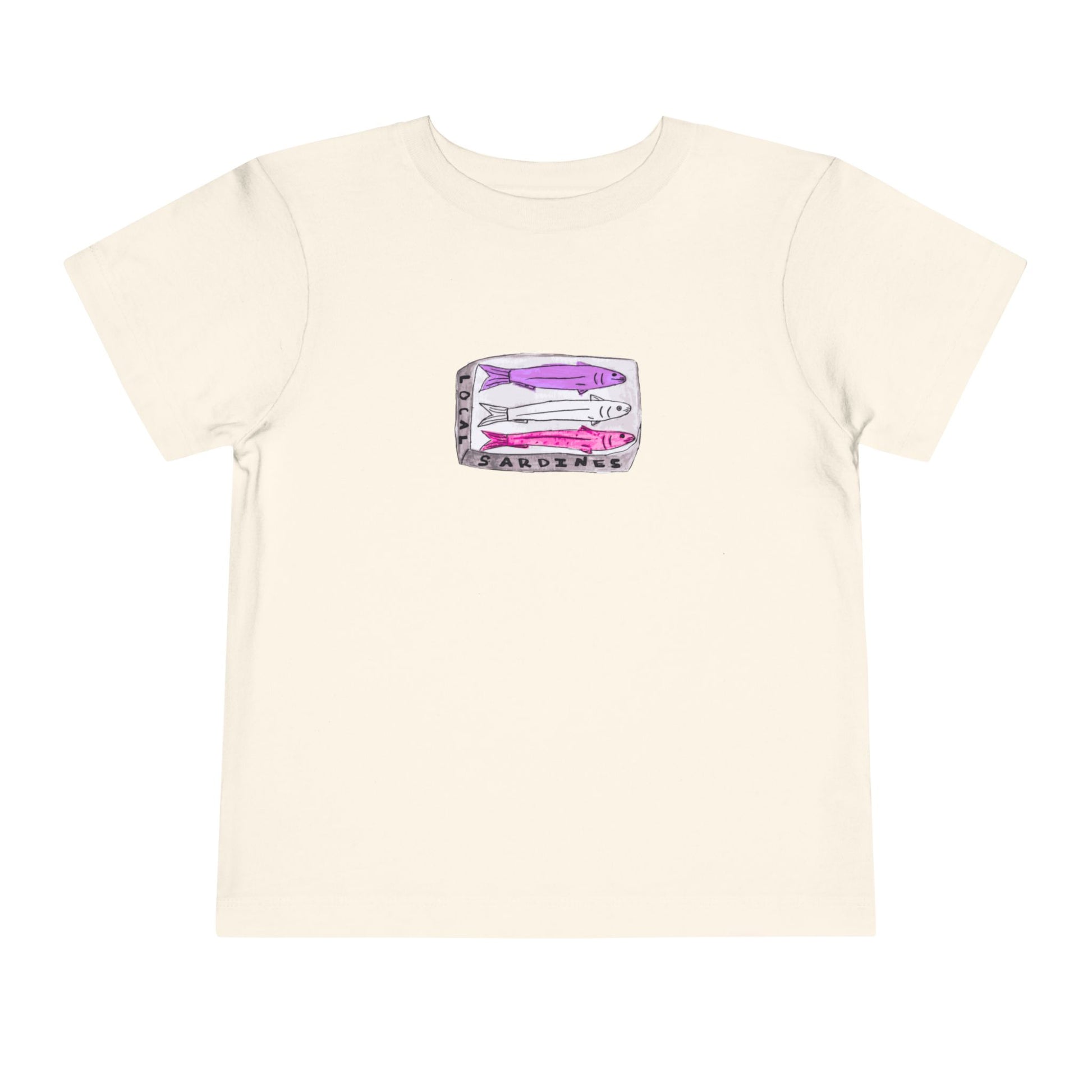 Local Sardines - Toddler Tee - 100% Cotton