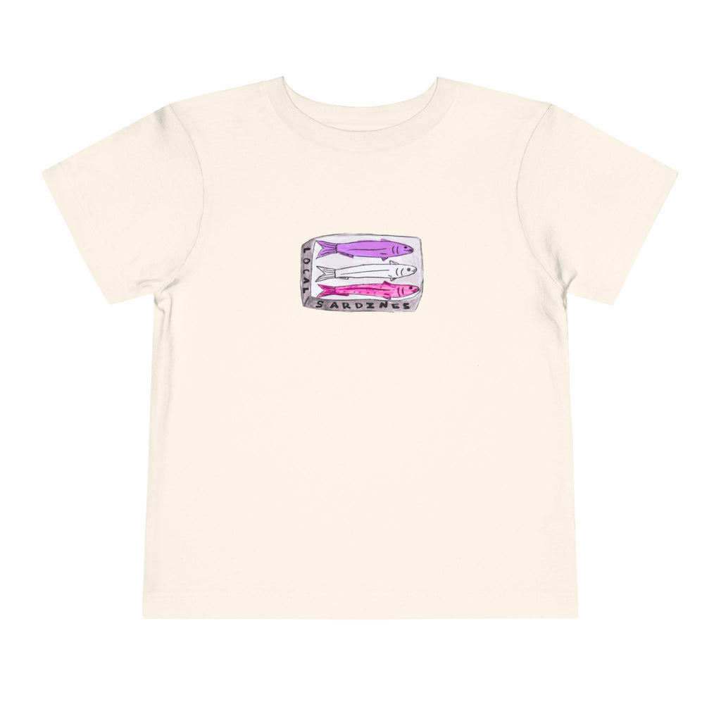 Local Sardines - Toddler Tee - 100% Cotton
