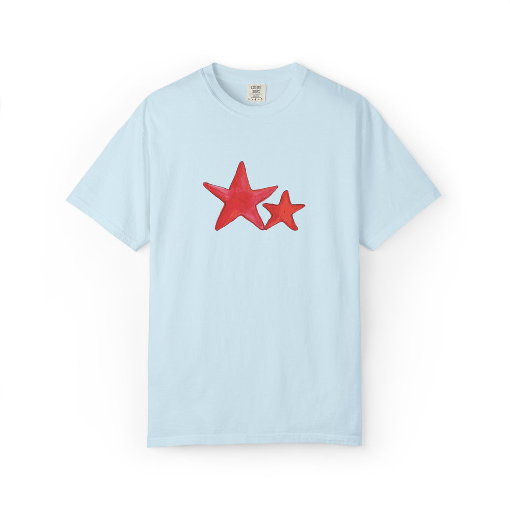 Starry Red - Adult Tee - 100% Cotton