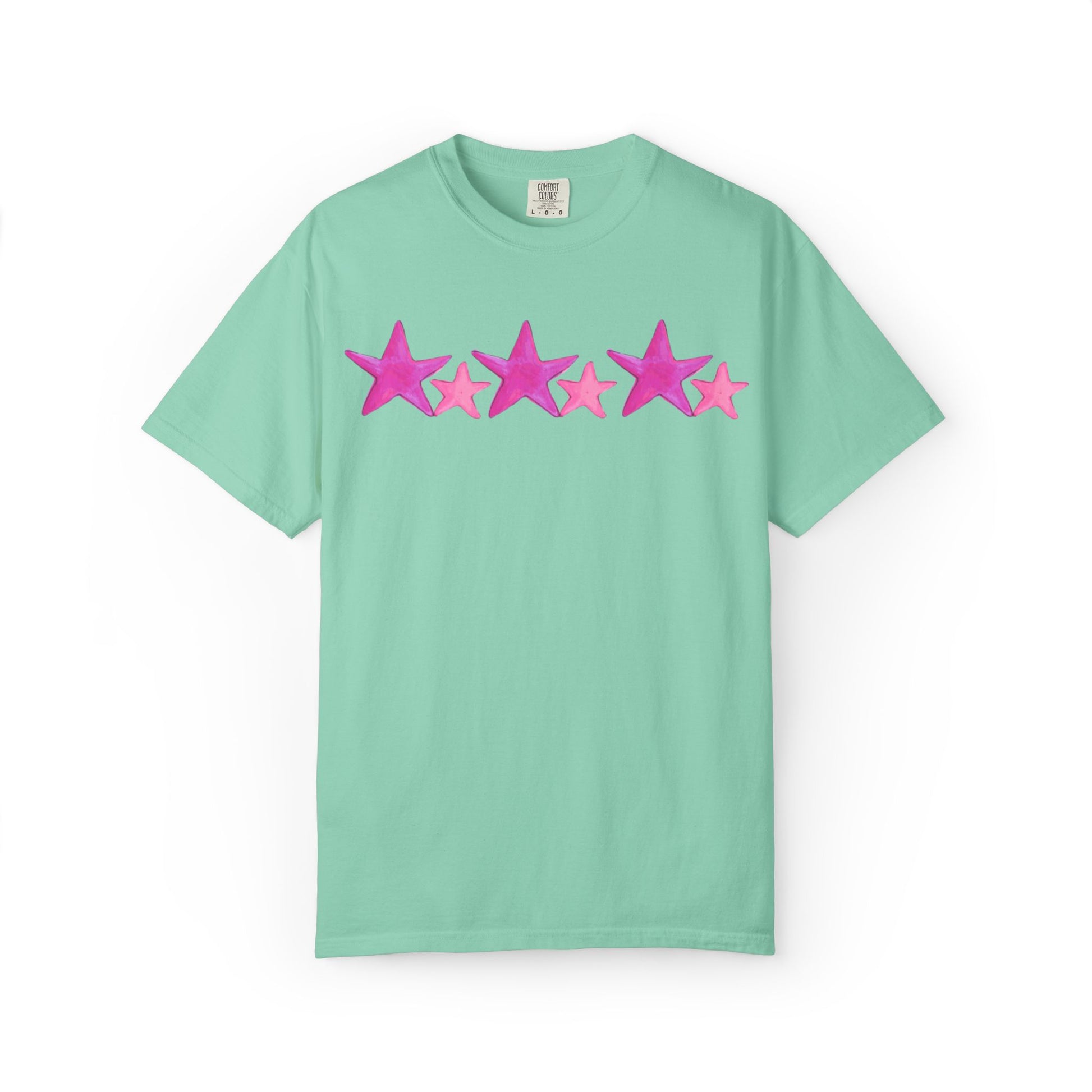 Starry Pink - Adult Tee - 100% Cotton