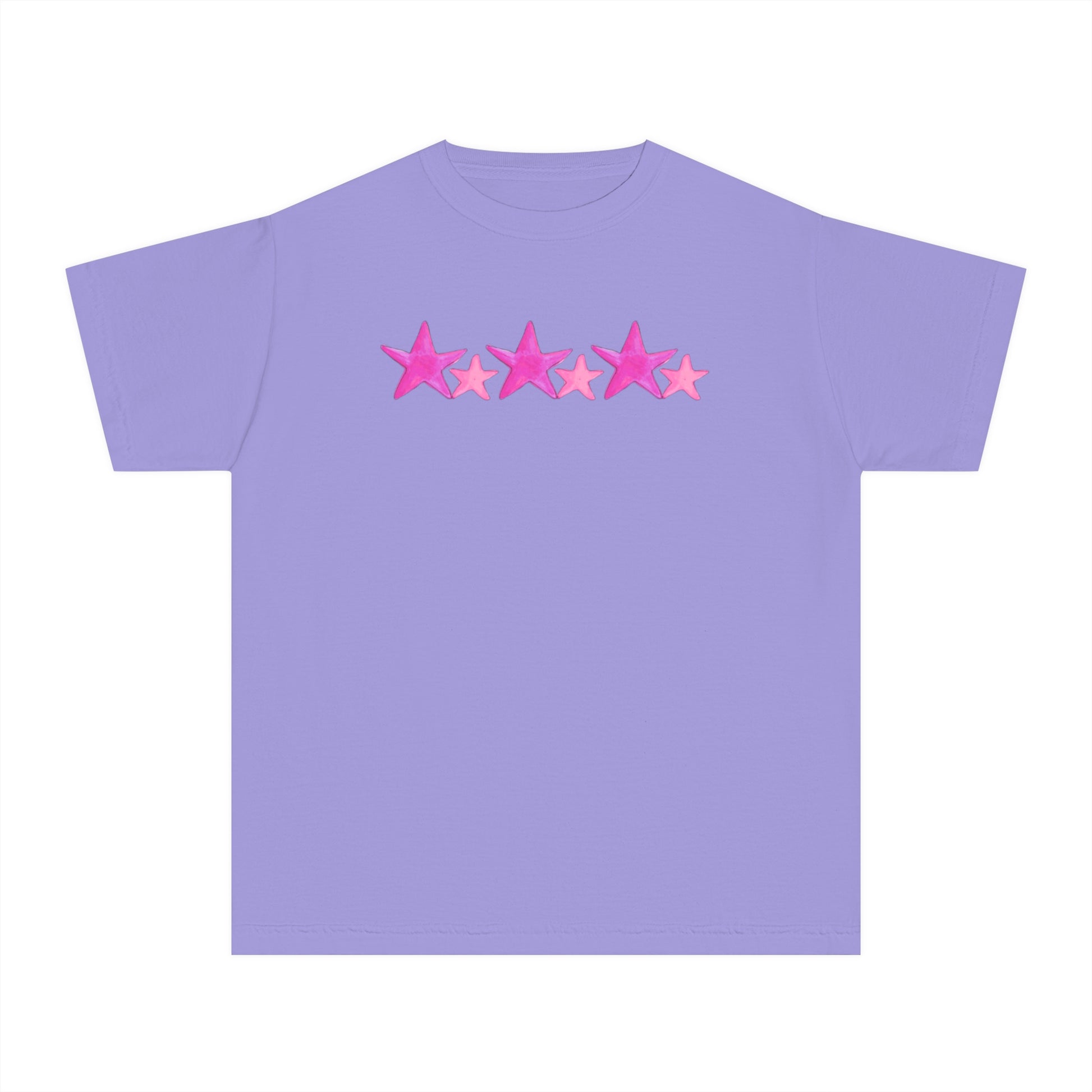 Starry Pink - Kid's Tee - 100% Cotton