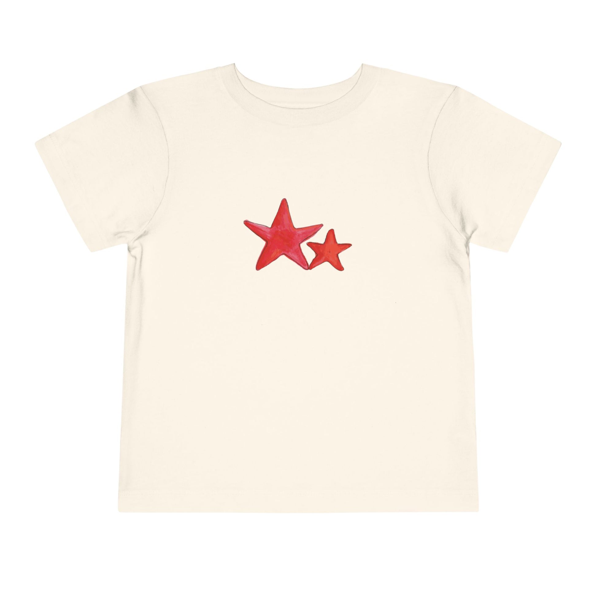 Starry Red - Toddler Tee - 100% Cotton