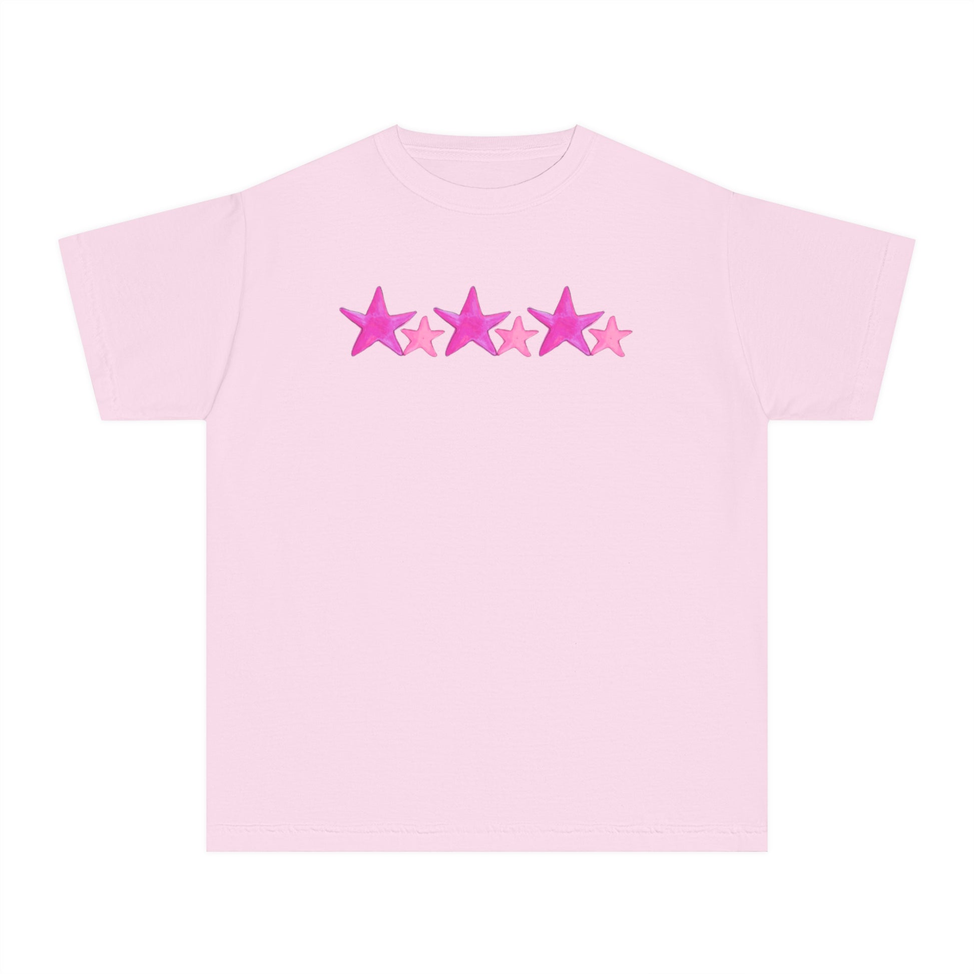 Starry Pink - Kid's Tee - 100% Cotton