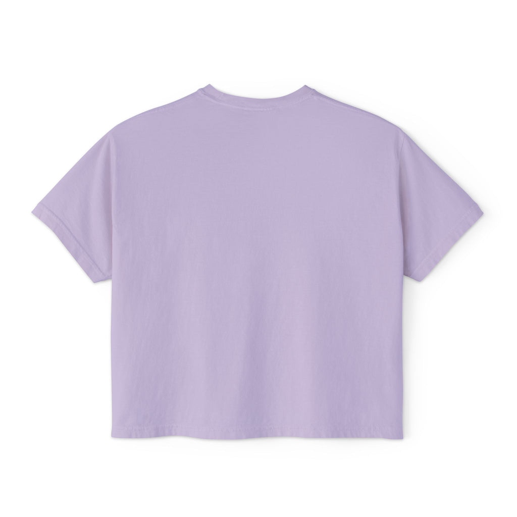 Island Time - Women's Cropped Tee - 100% Cotton