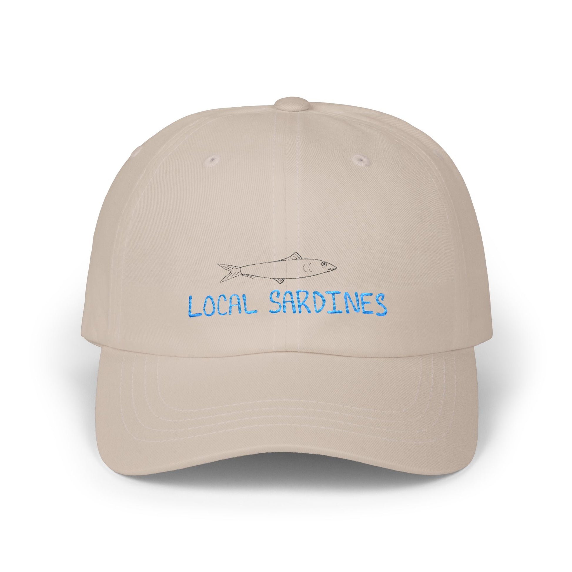 Local Sardines - Embroidered Dad Hat - 100% Cotton