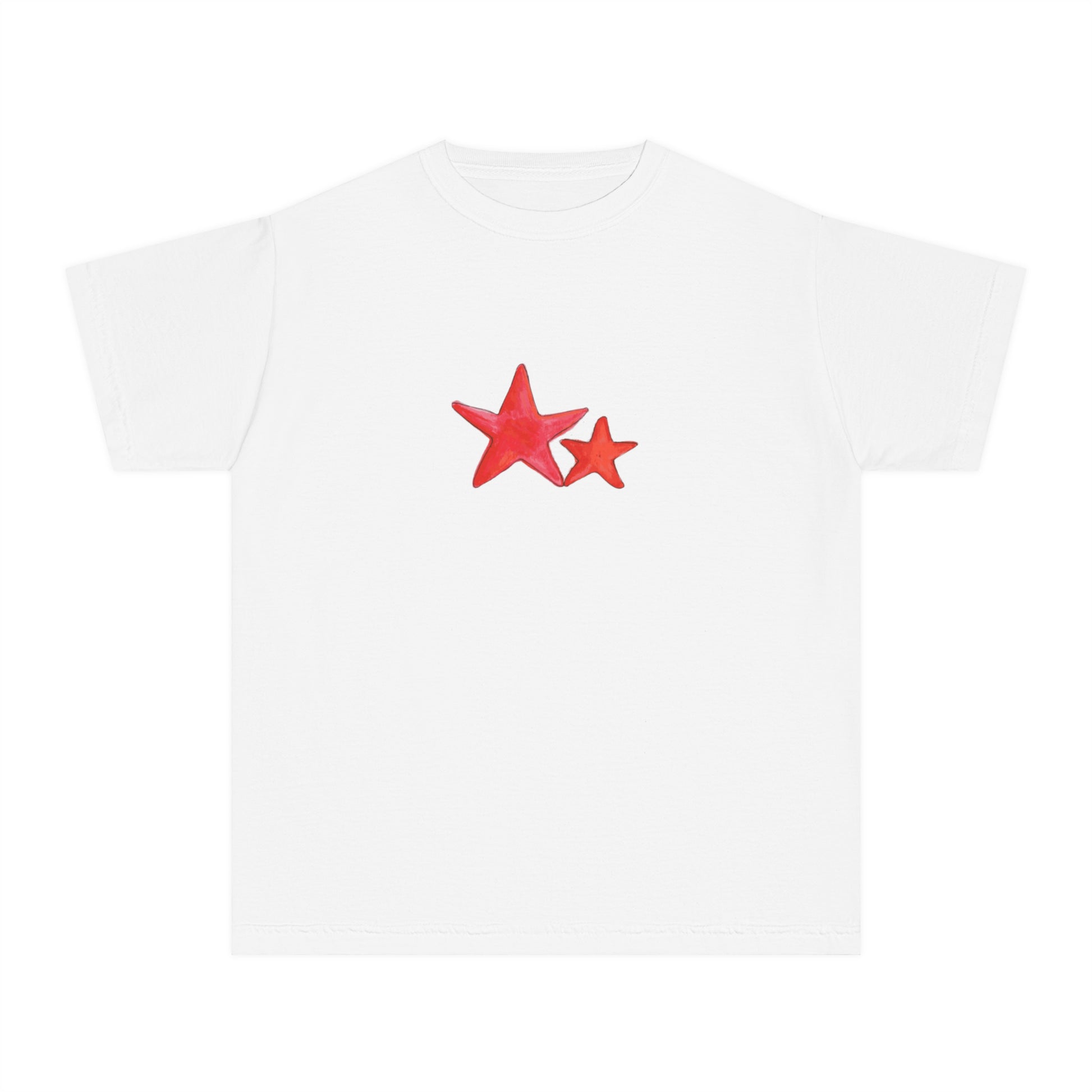 Starry Red - Kid's Tee - 100% Cotton