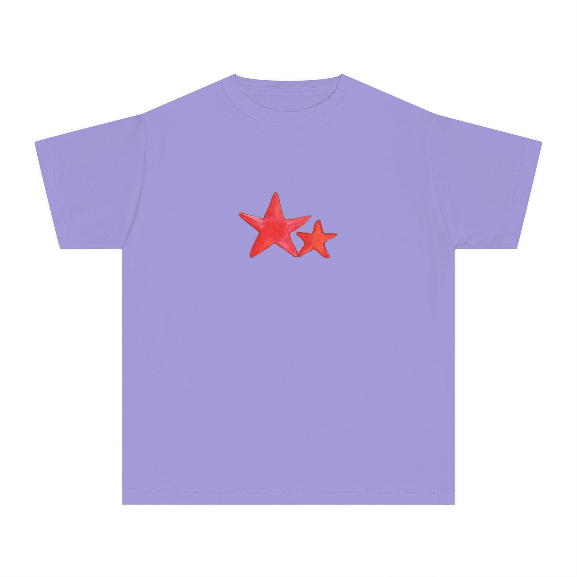 Starry Red - Kid's Tee - 100% Cotton