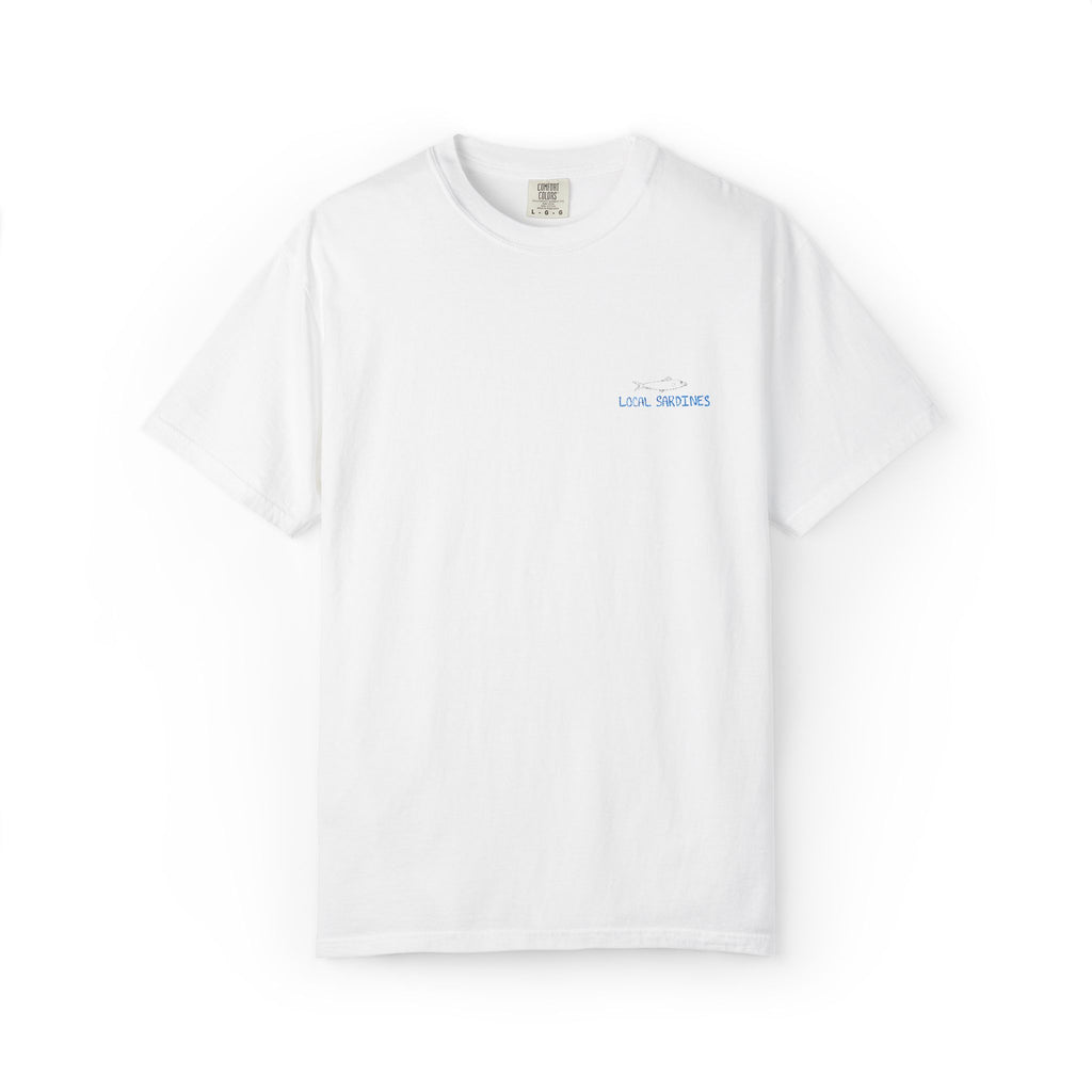 Local Sardines - Embroidered - Adult Tee - 100% Cotton