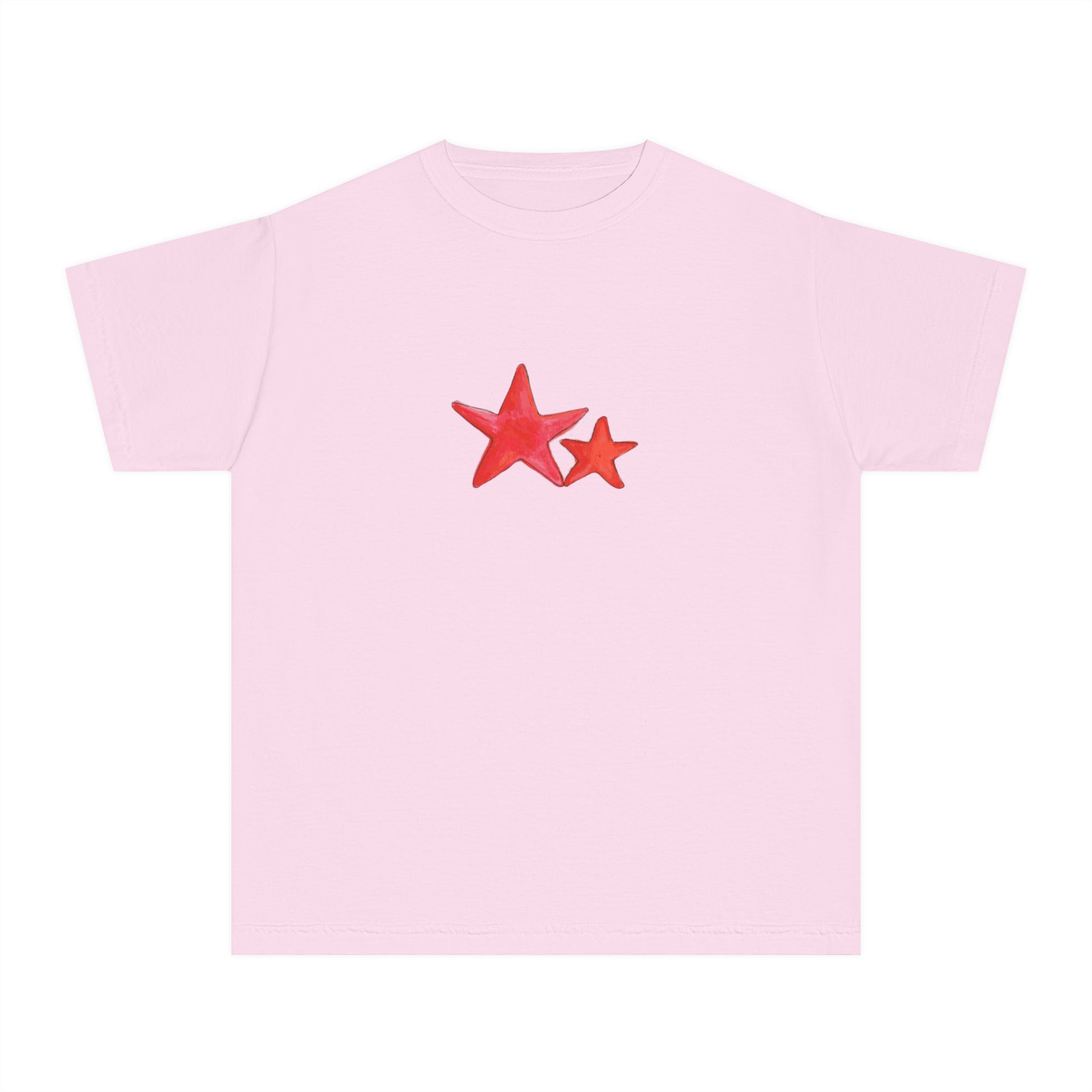 Starry Red - Kid's Tee - 100% Cotton