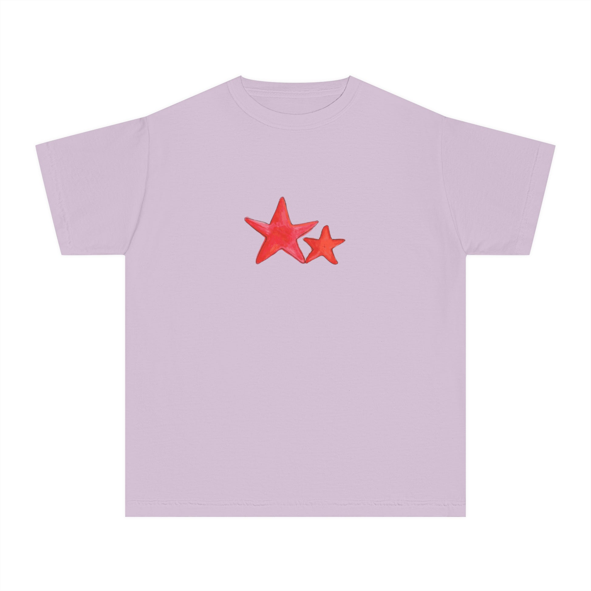 Starry Red - Kid's Tee - 100% Cotton