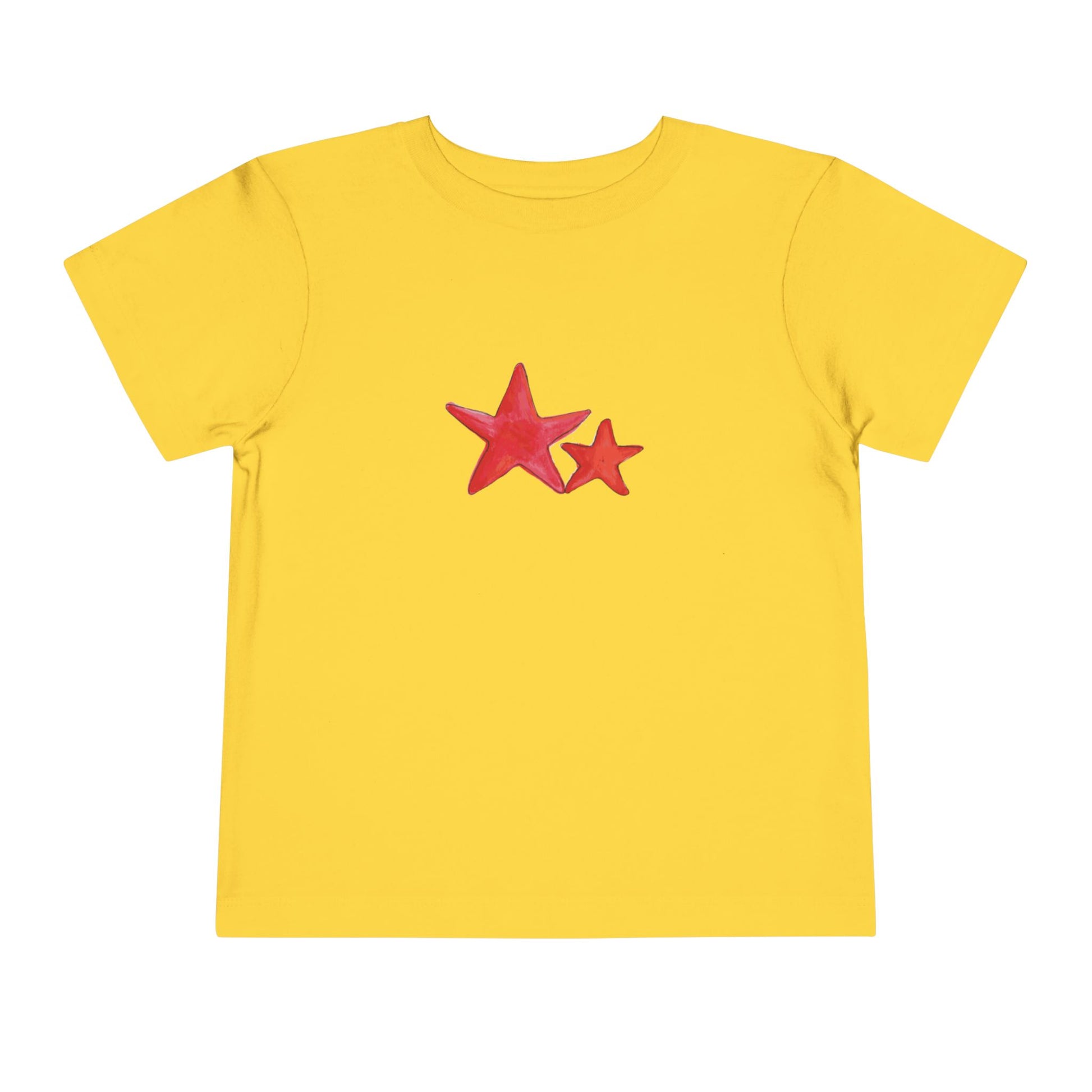 Starry Red - Toddler Tee - 100% Cotton