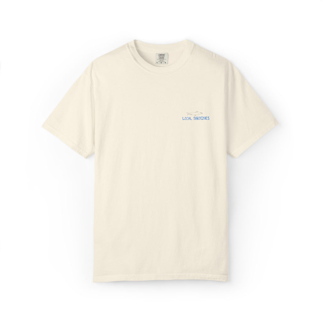 Local Sardines - Embroidered - Adult Tee - 100% Cotton