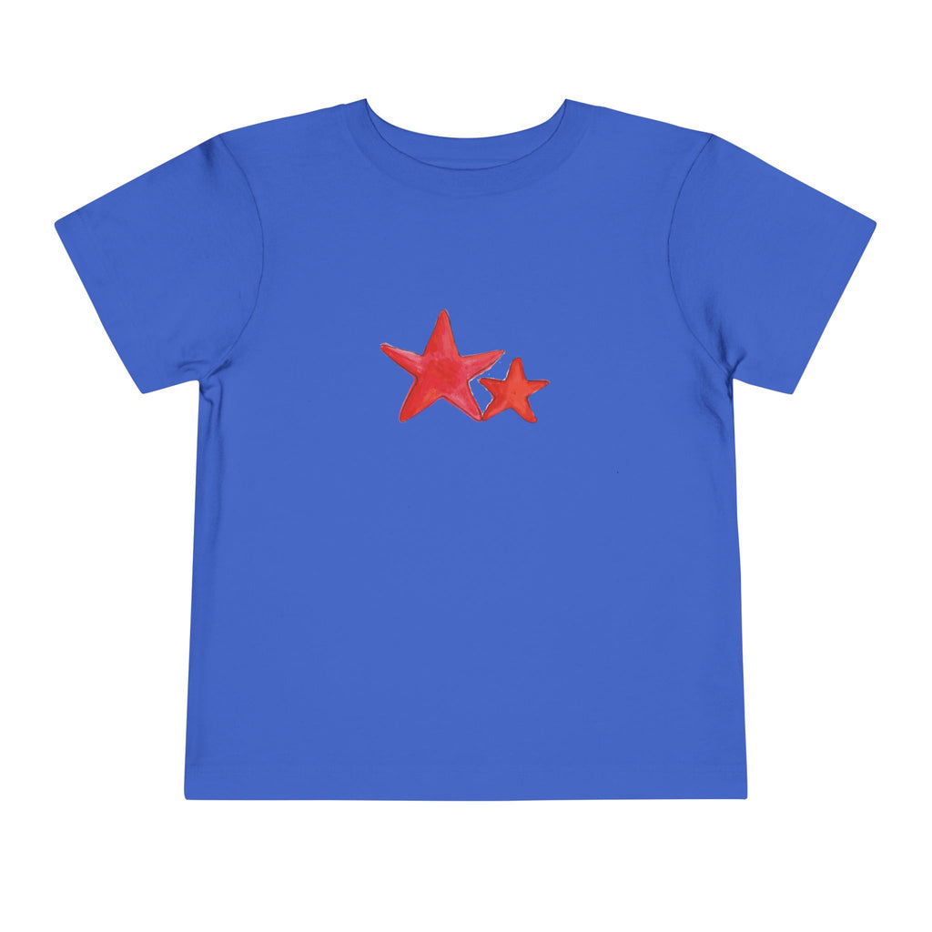 Starry Red - Toddler Tee - 100% Cotton