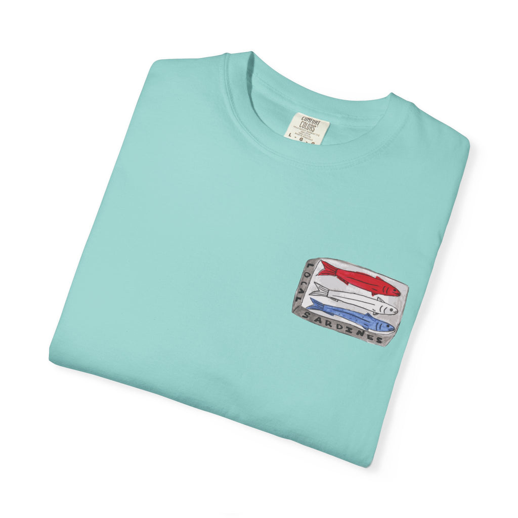 Local Sardines - Americana  - Adult Tee - 100% Cotton