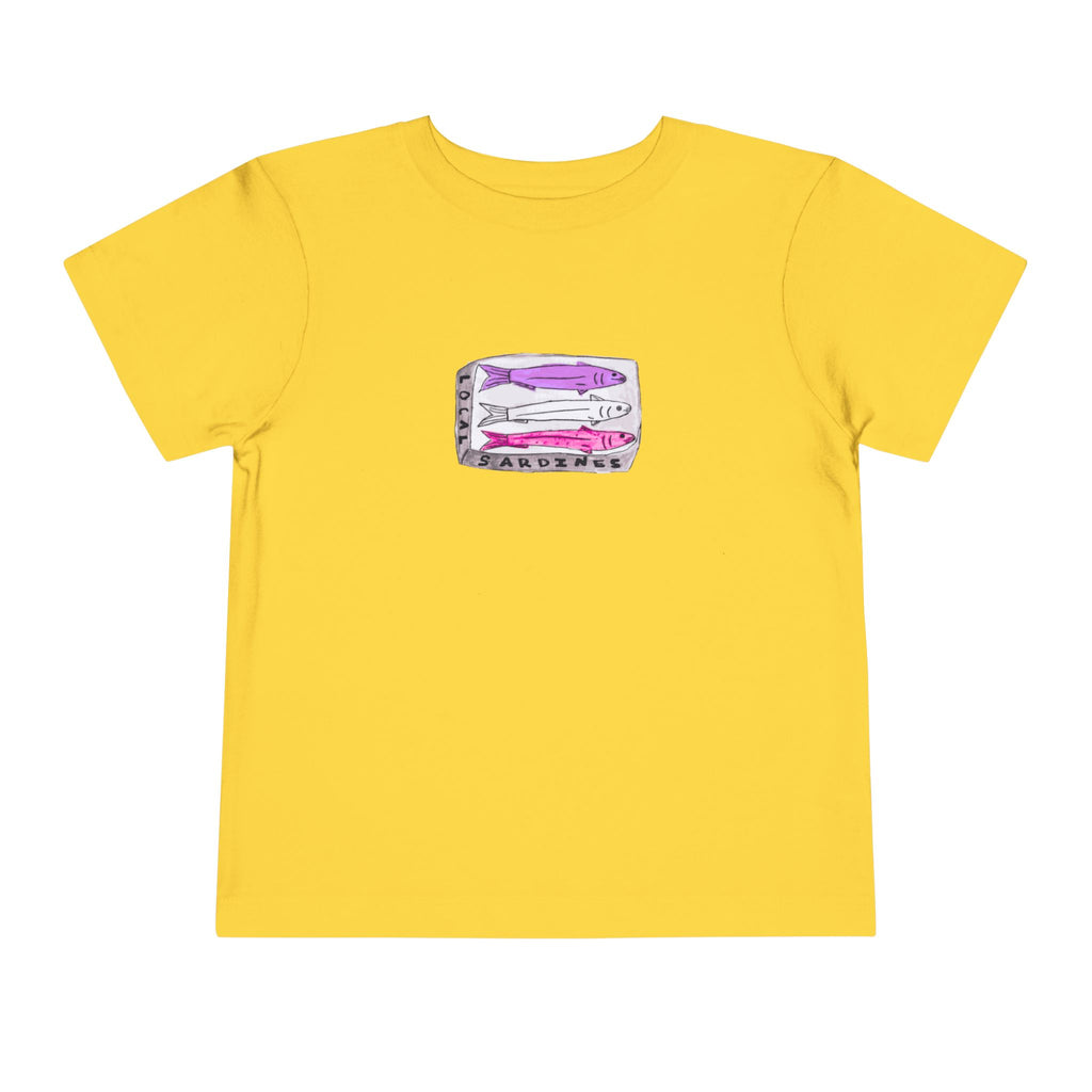 Local Sardines - Toddler Tee - 100% Cotton