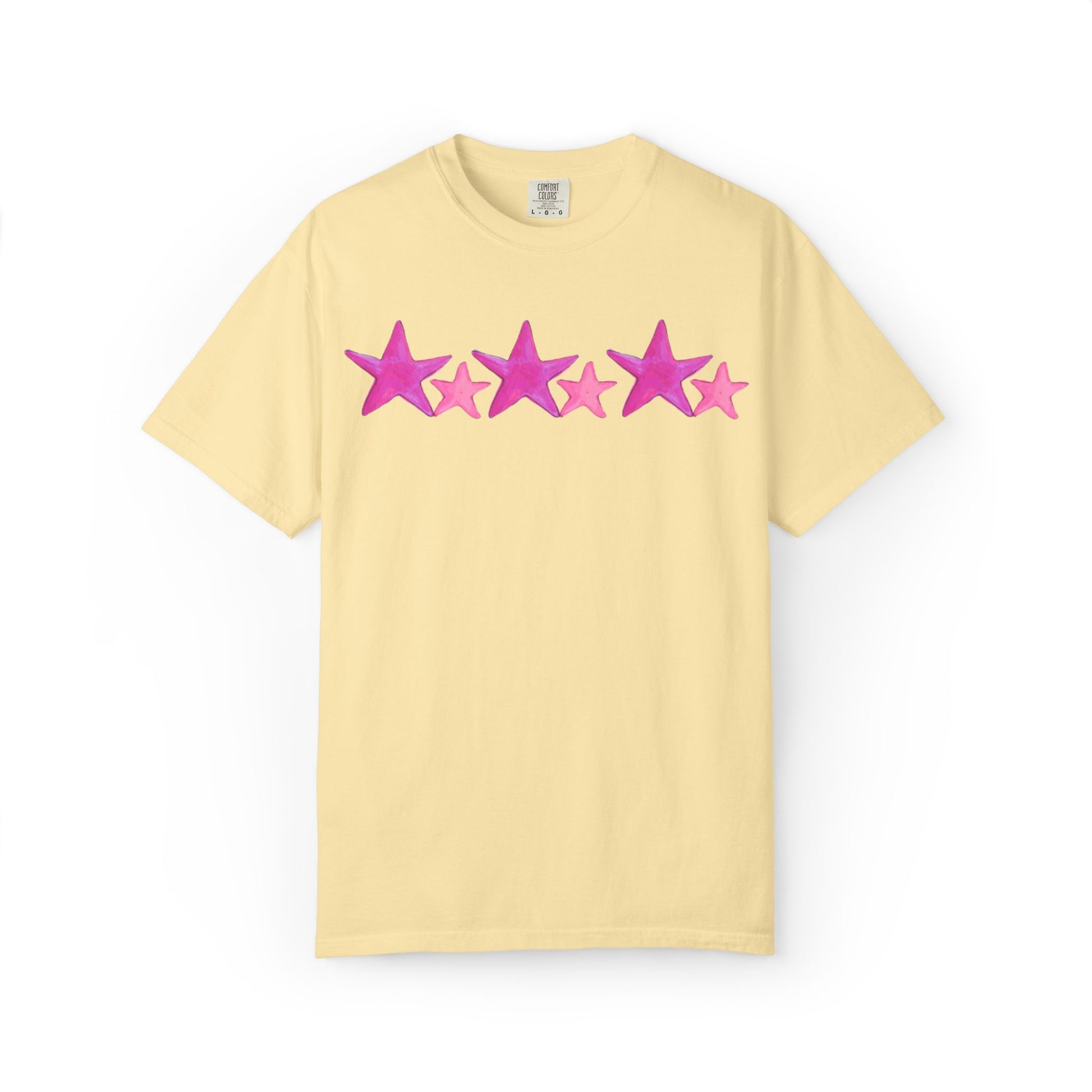 Starry Pink - Adult Tee - 100% Cotton